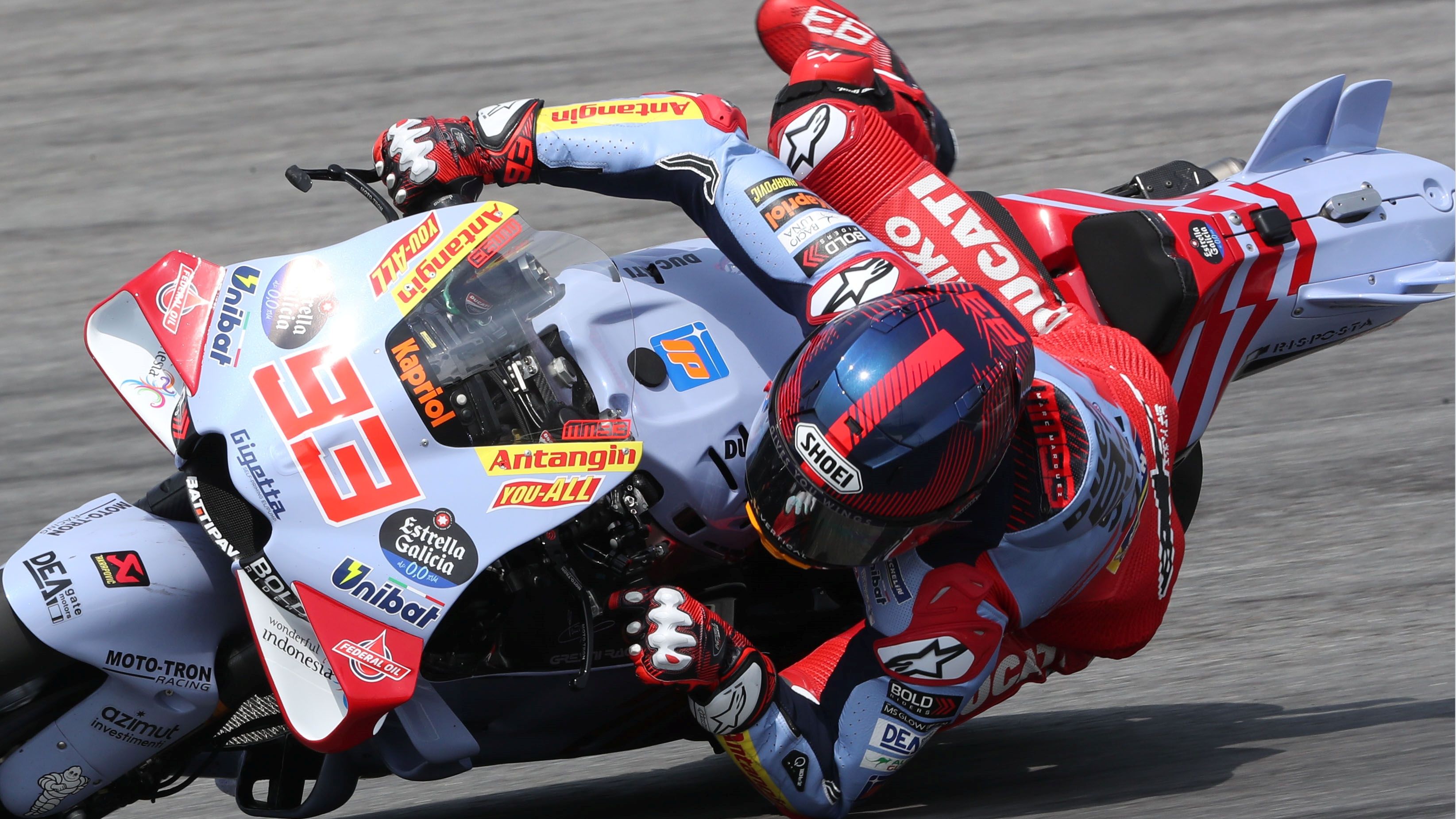 Marc Márquez 3, Ducati Desmosedici GP23, Gresini Racing, test Sepang MotoGP 2024