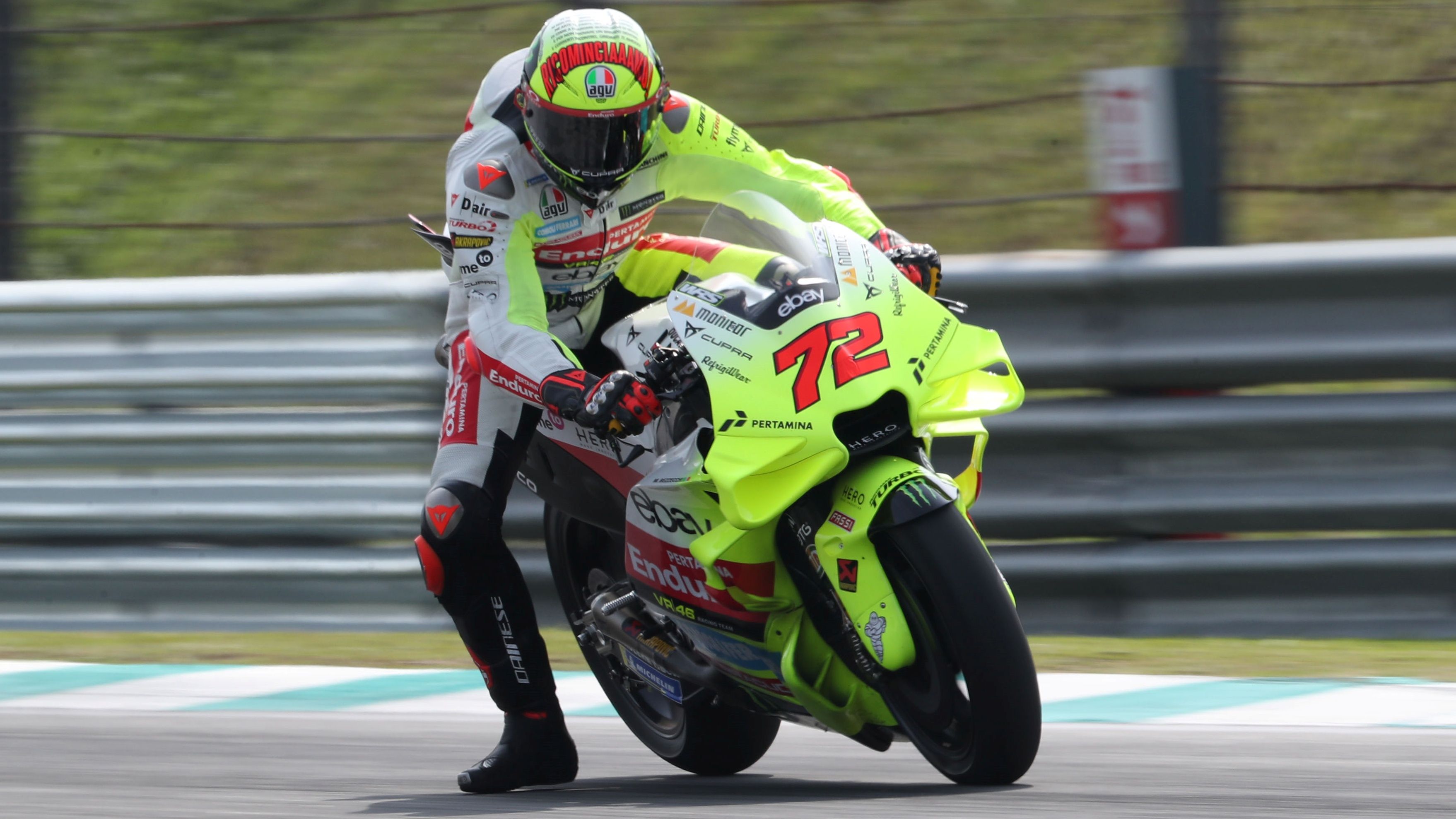 Marco Bezzecchi 2, Ducati Desmosedici GP23, Pertamina Enduro VR46 Racing Team, test Sepang MotoGP 2024