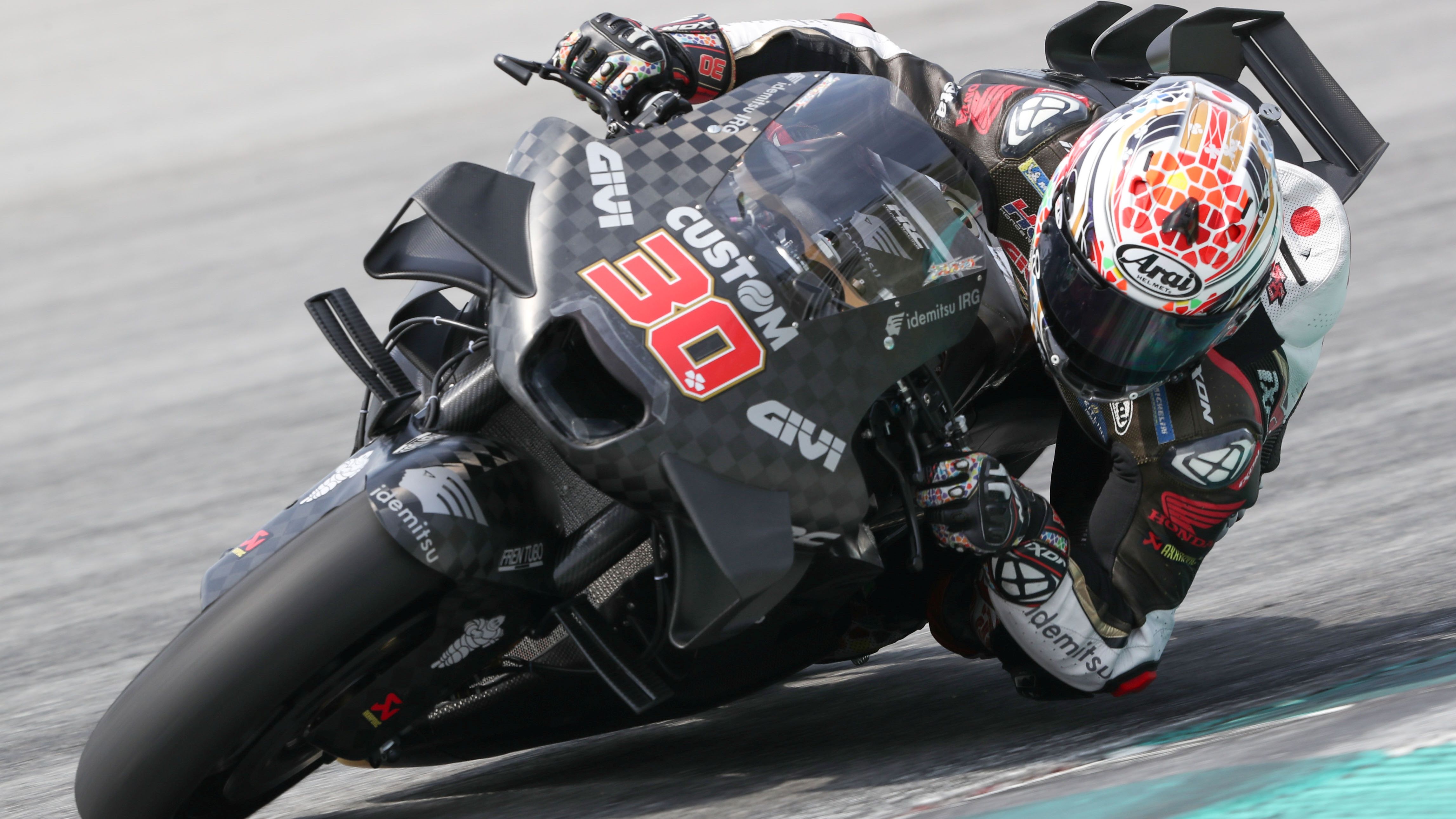 Takaaki Nakagami, Honda RC213V, Idemitsu Honda LCR, test Sepang MotoGP 2024