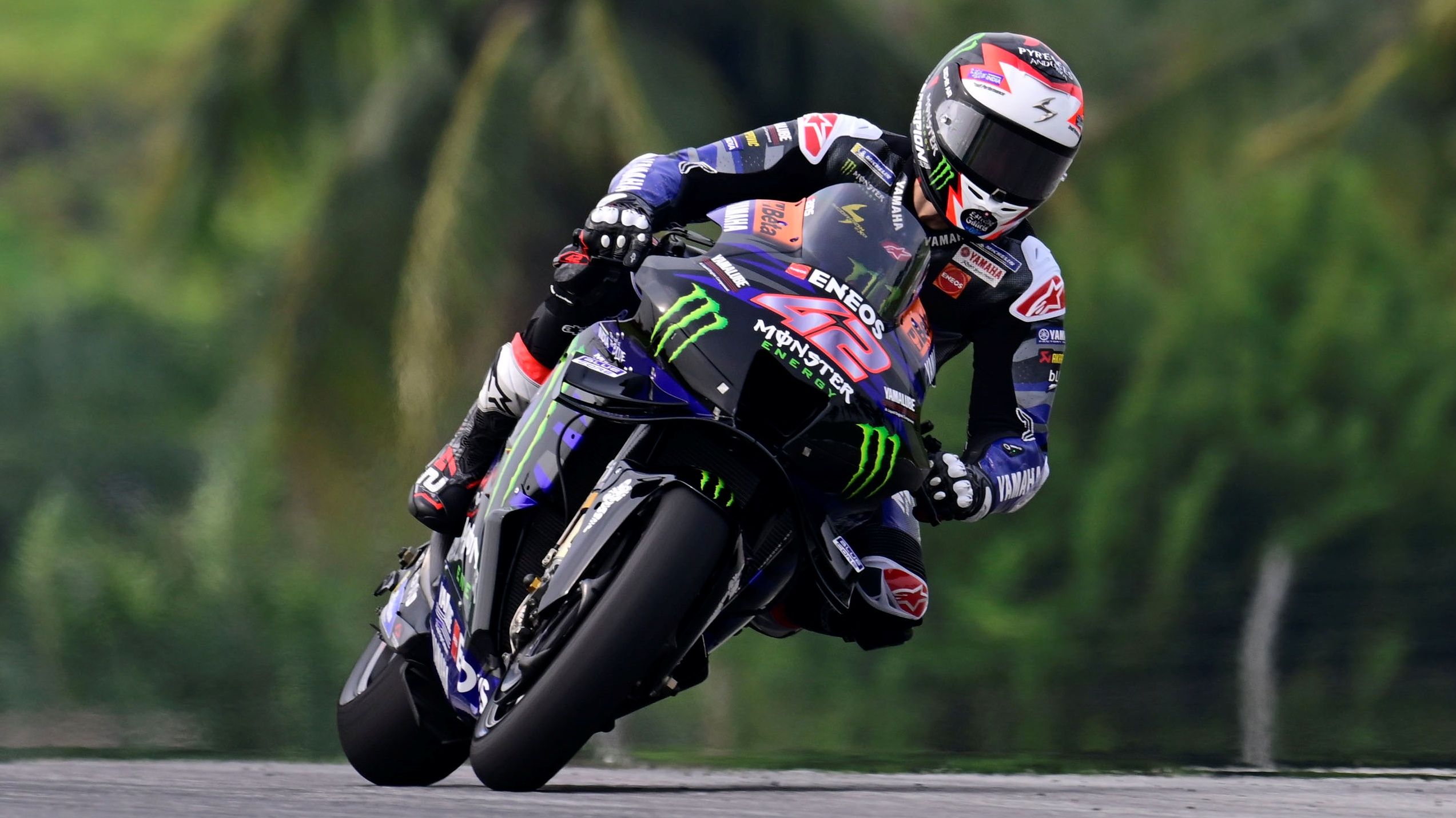 Álex Rins 3, Yamaha YZR M1, Monster Energy Yamaha, test Sepang MotoGP 2024