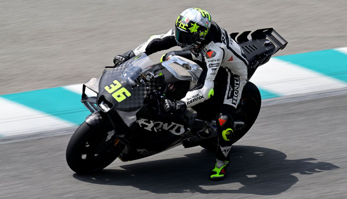 Joan Mir ha firmado el mejor tiempo de una Honda en Sepang