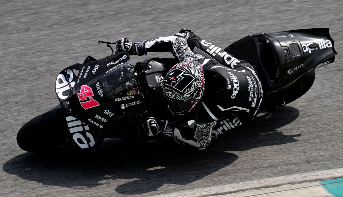 Aleix Espargaró ha metido a Aprilia en cuarta posición hoy en Sepang