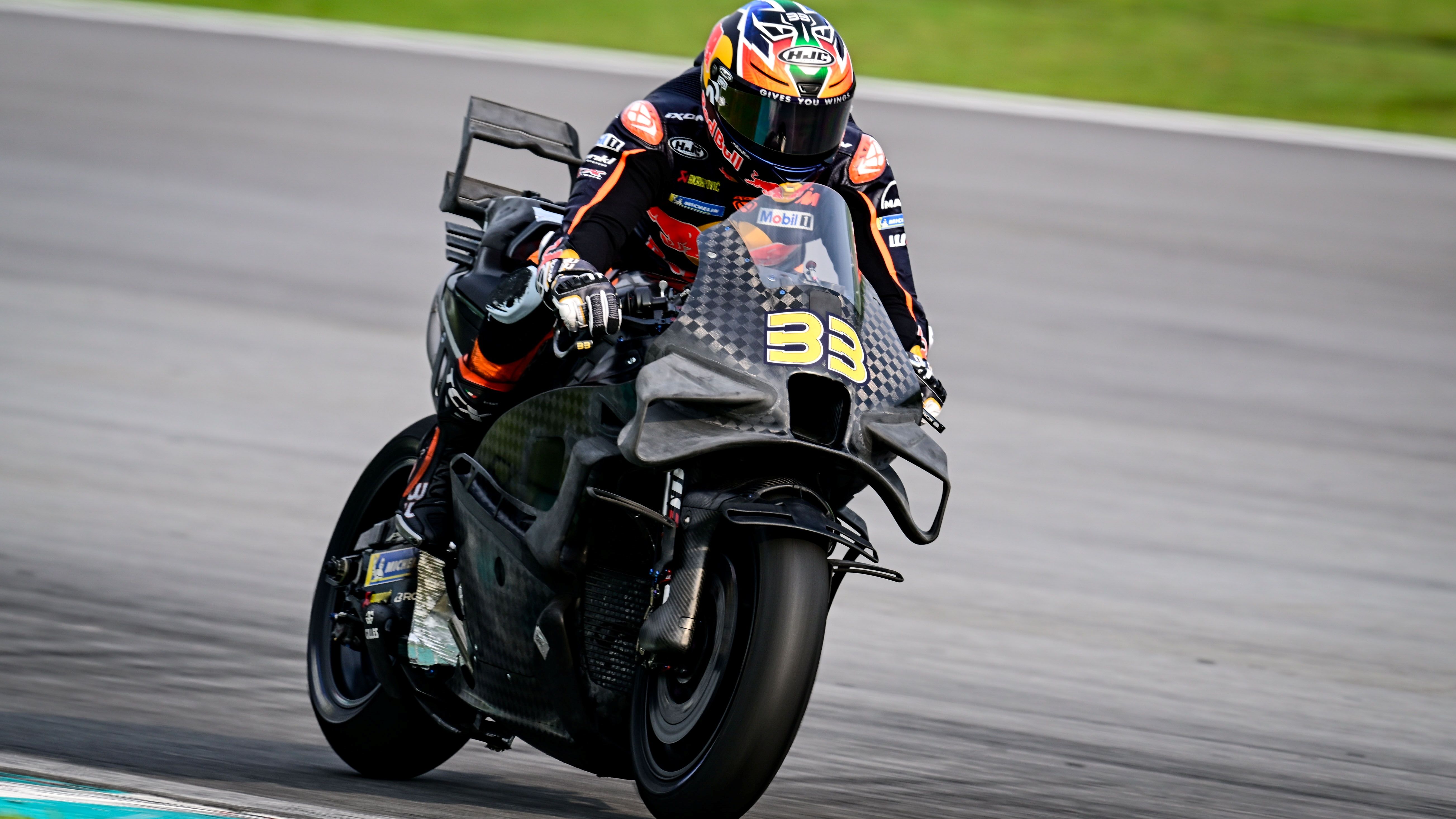 Brad Binder 4, KTM RC16, Red Bull KTM Factory Racing, test Sepang MotoGP 2024