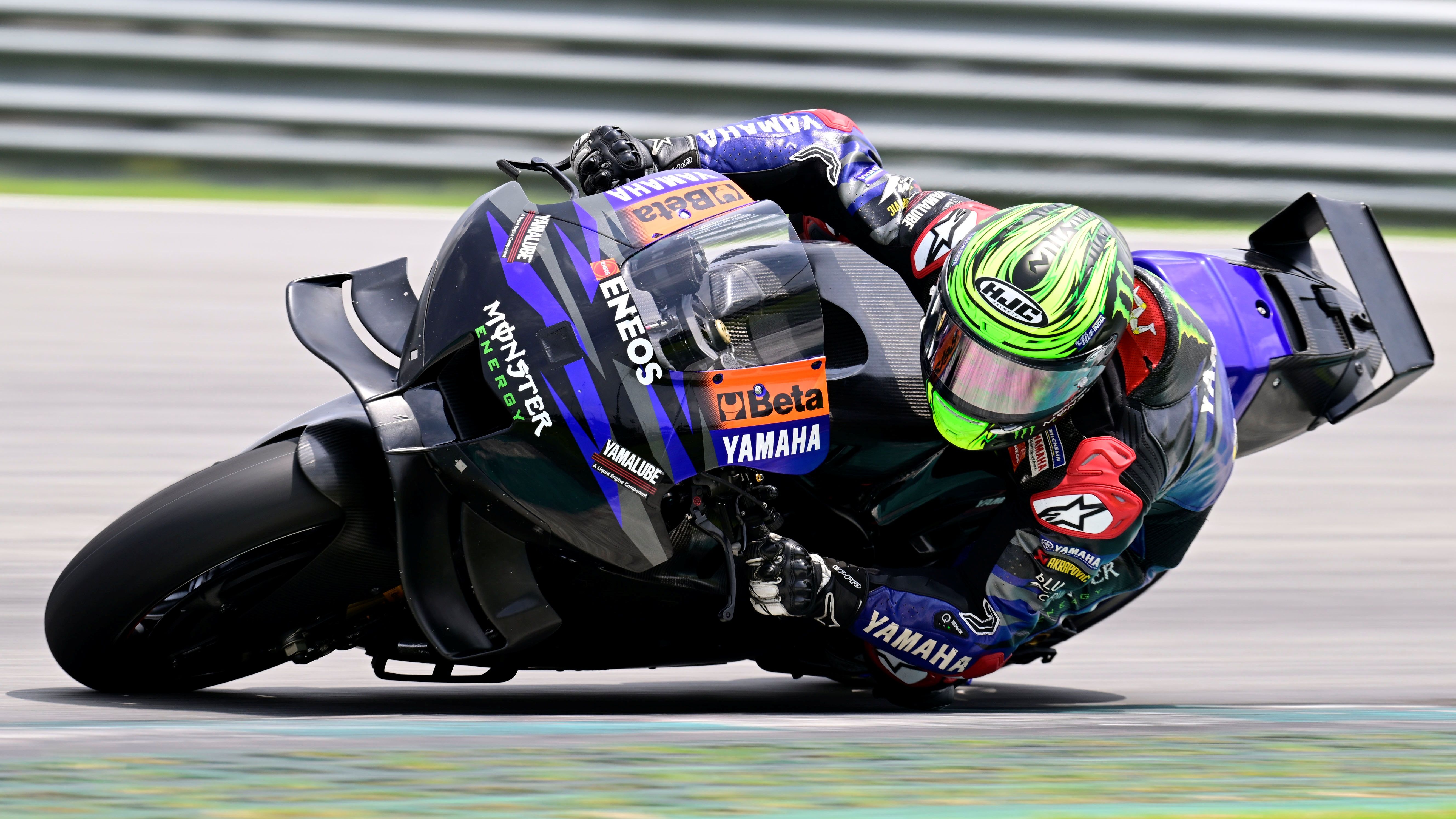 Cal Crutchlow 2, Yamaha YZR M1, Yamaha Factory Racing, test Sepang MotoGP 2024