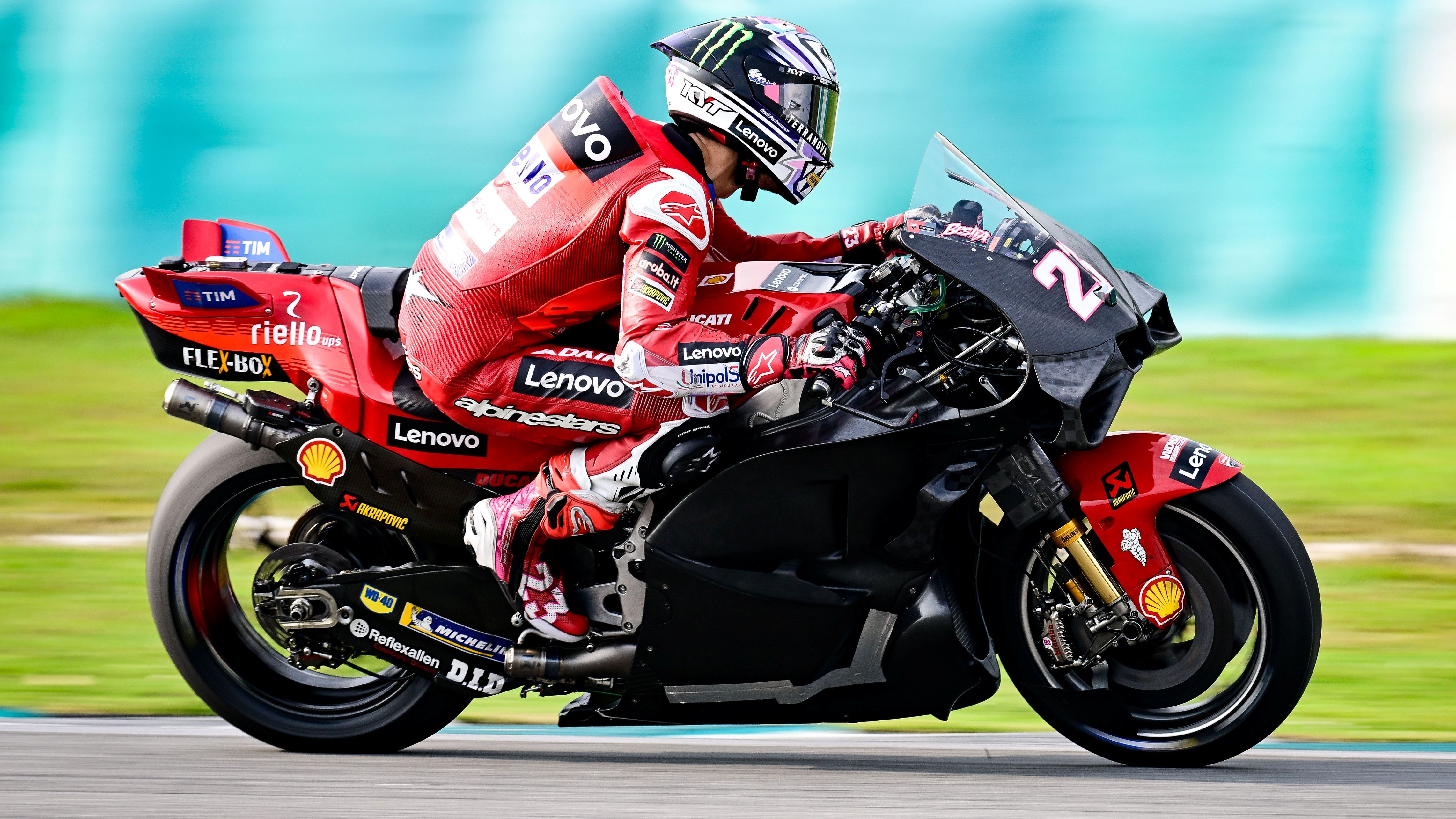 Enea Bastianini 4, Ducati Desmosedici GP24, Ducati Lenovo Team, test Sepang MotoGP 2024