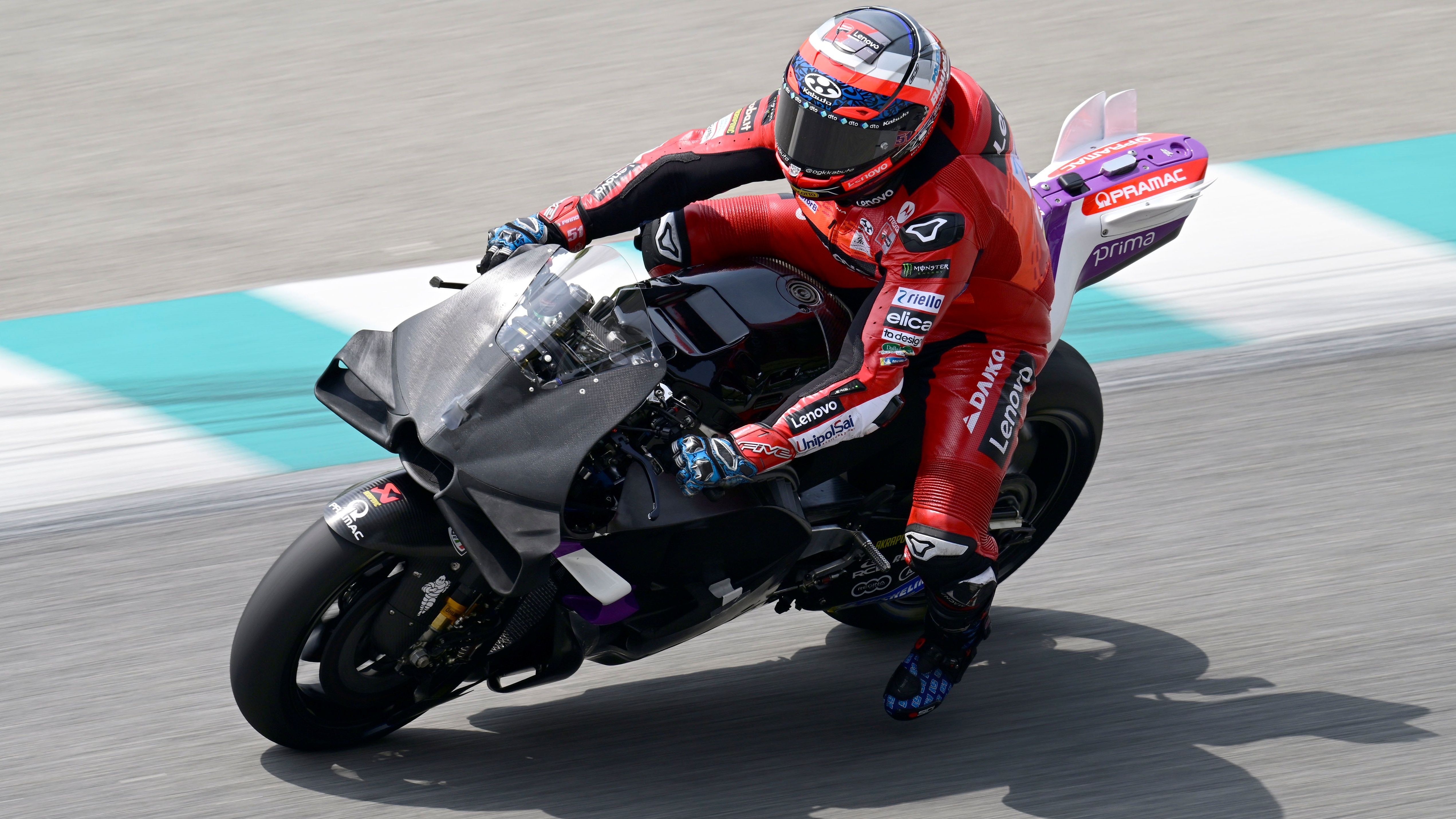 Michele Pirro 3, Ducati Desmosedici GP24, Prima Pramac Racing Team, test Sepang MotoGP 2024