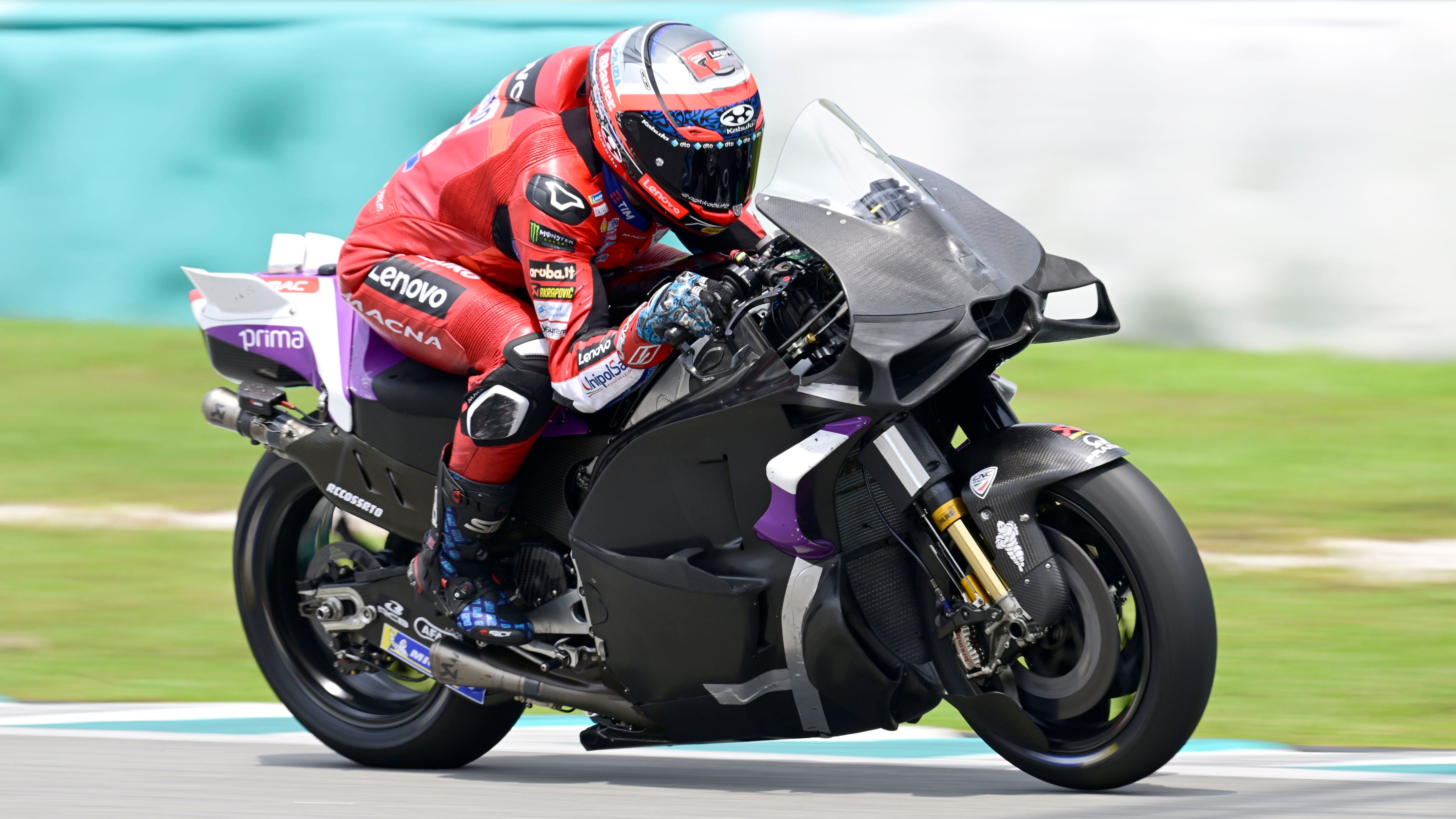 Michele Pirro 4, Ducati Desmosedici GP24, Prima Pramac Racing Team, test Sepang MotoGP 2024