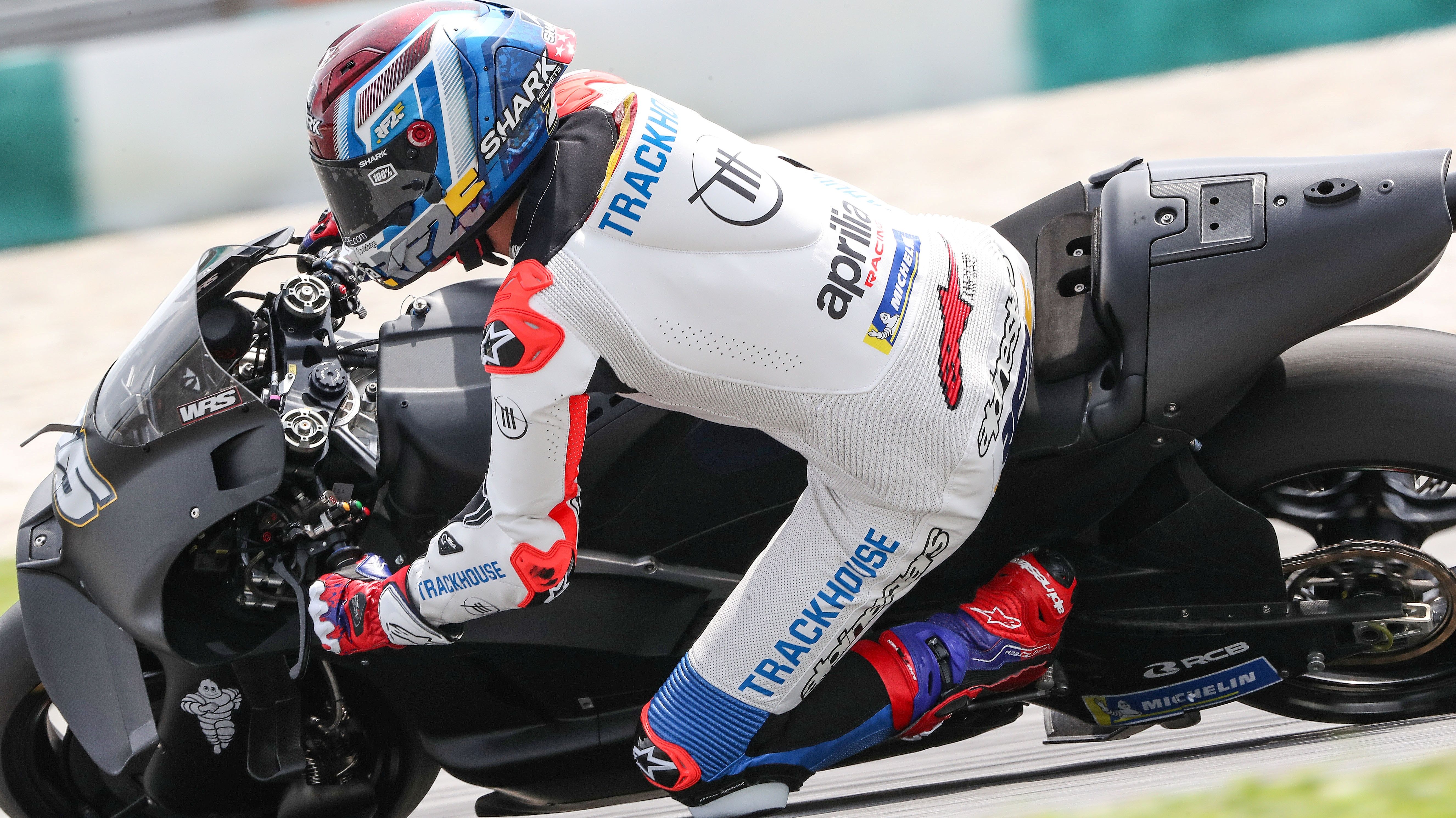 Raúl Fernández 3, Aprilia RS GP, Trackhouse Racing, test Sepang MotoGP 2024