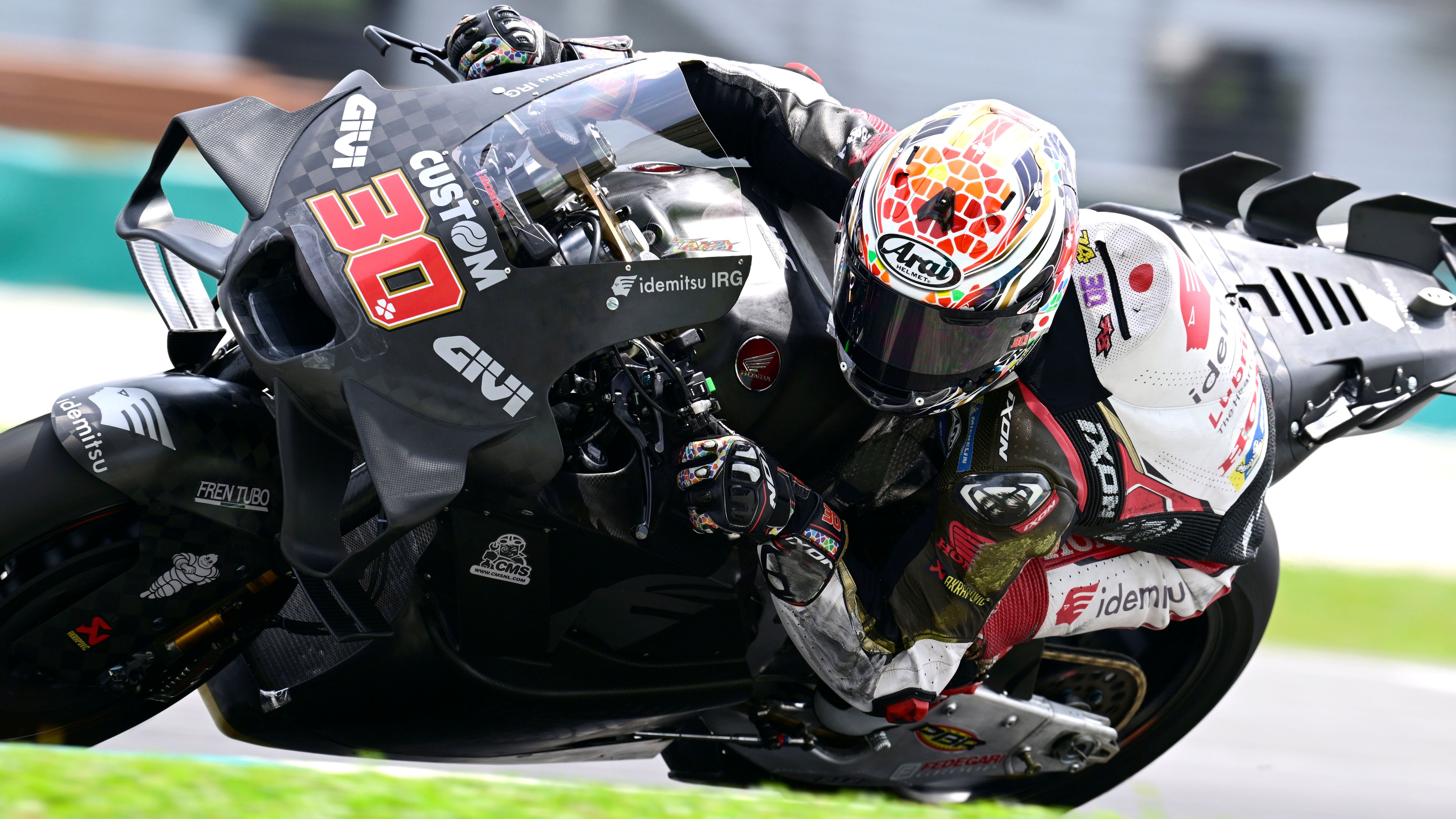 Takaaki Nakagami 2, Honda RC213V, Idemitsu Honda LCR, test Sepang MotoGP 2024
