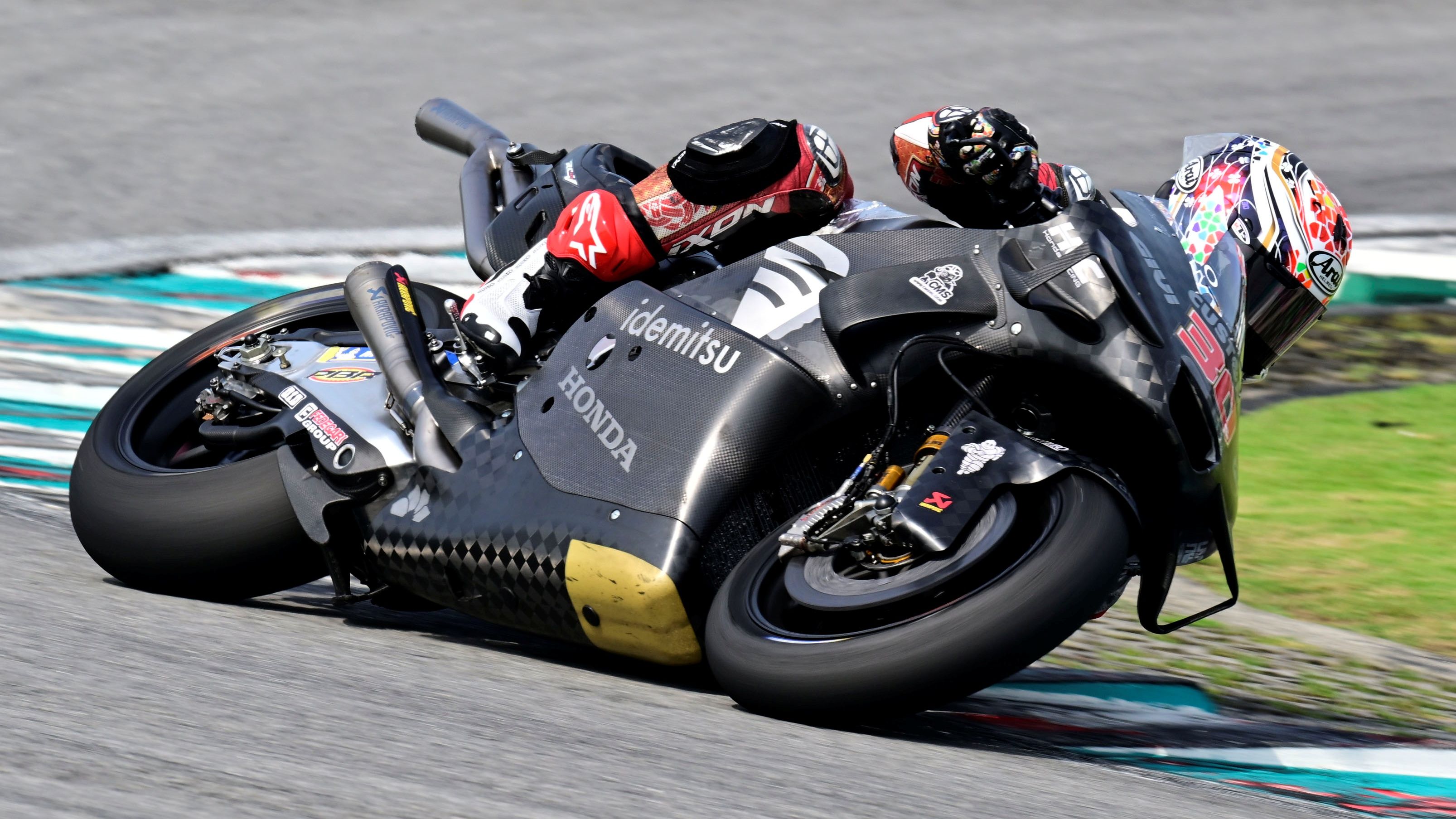 Takaaki Nakagami 3, Honda RC213V, Idemitsu Honda LCR, test Sepang MotoGP 2024