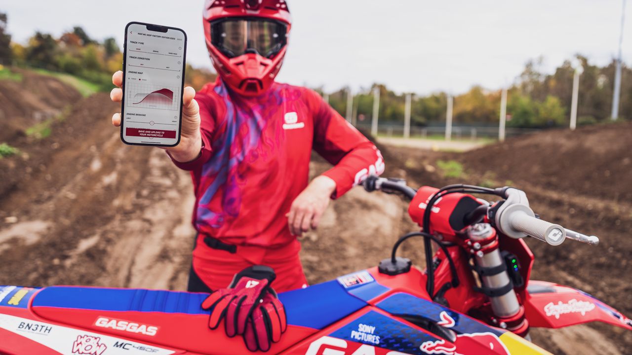 GASGAS CUO (Sistema de Conectividad Offroad) y APP GASGAS+