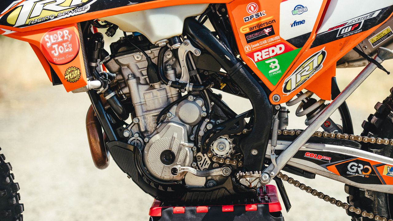 KTM 250 EXCF TRT de Jesús García