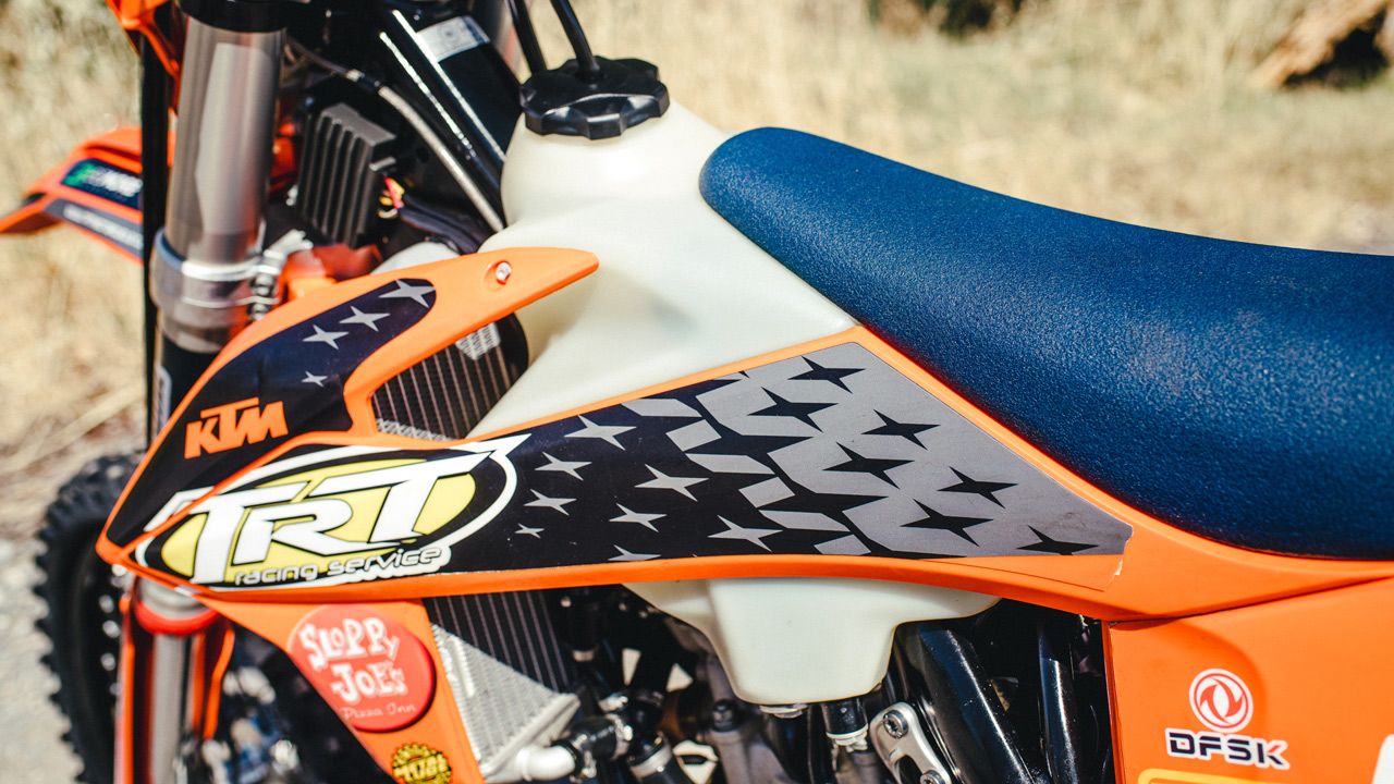 KTM 250 EXCF TRT de Jesús García
