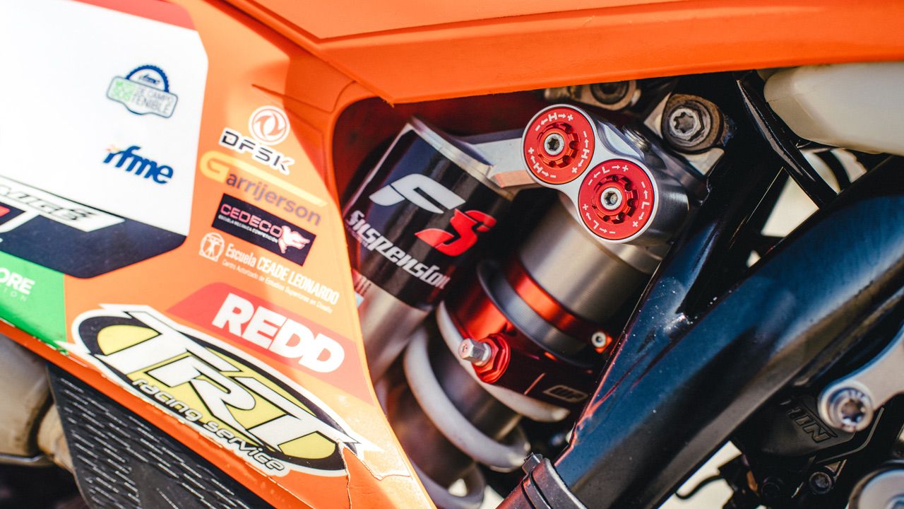 KTM 250 EXCF TRT de Jesús García
