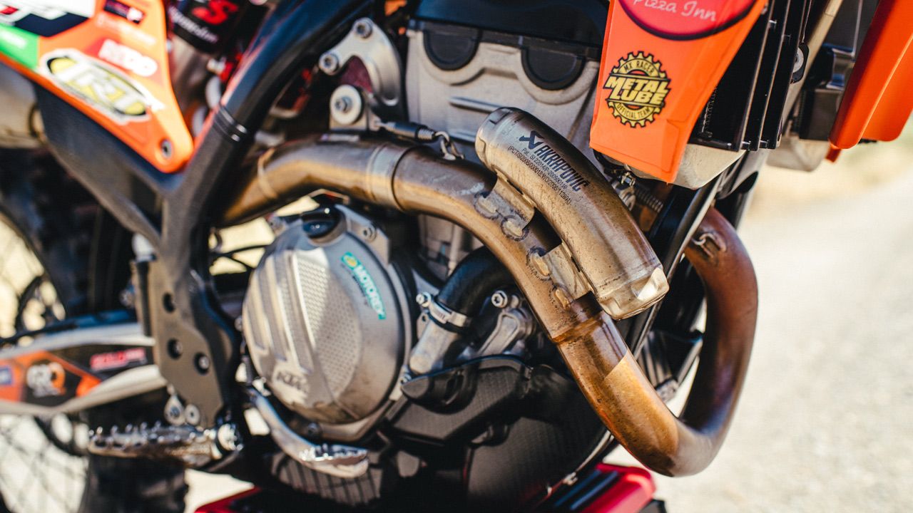 KTM 250 EXCF TRT de Jesús García