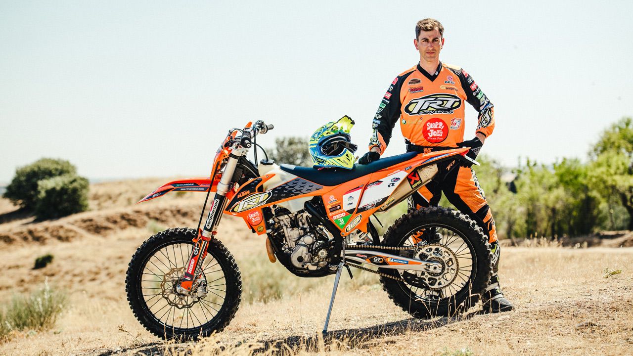 KTM 250 EXCF TRT de Jesús García