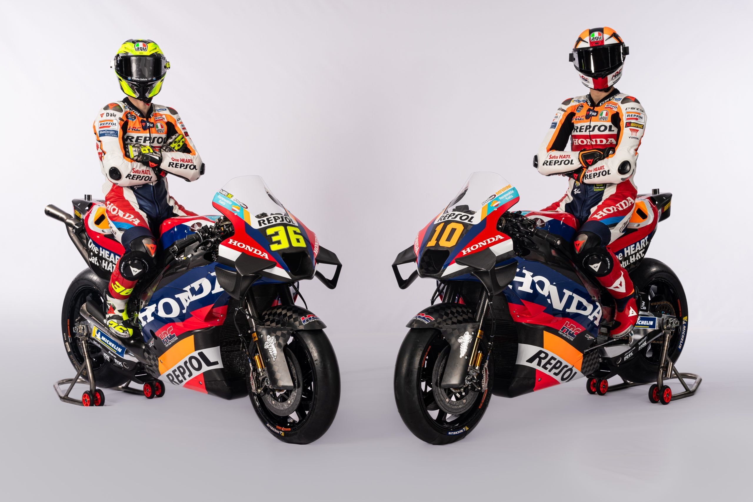 Honda RC213V Repsol MotoGP 2024 Joan Mir Luca Marini 09