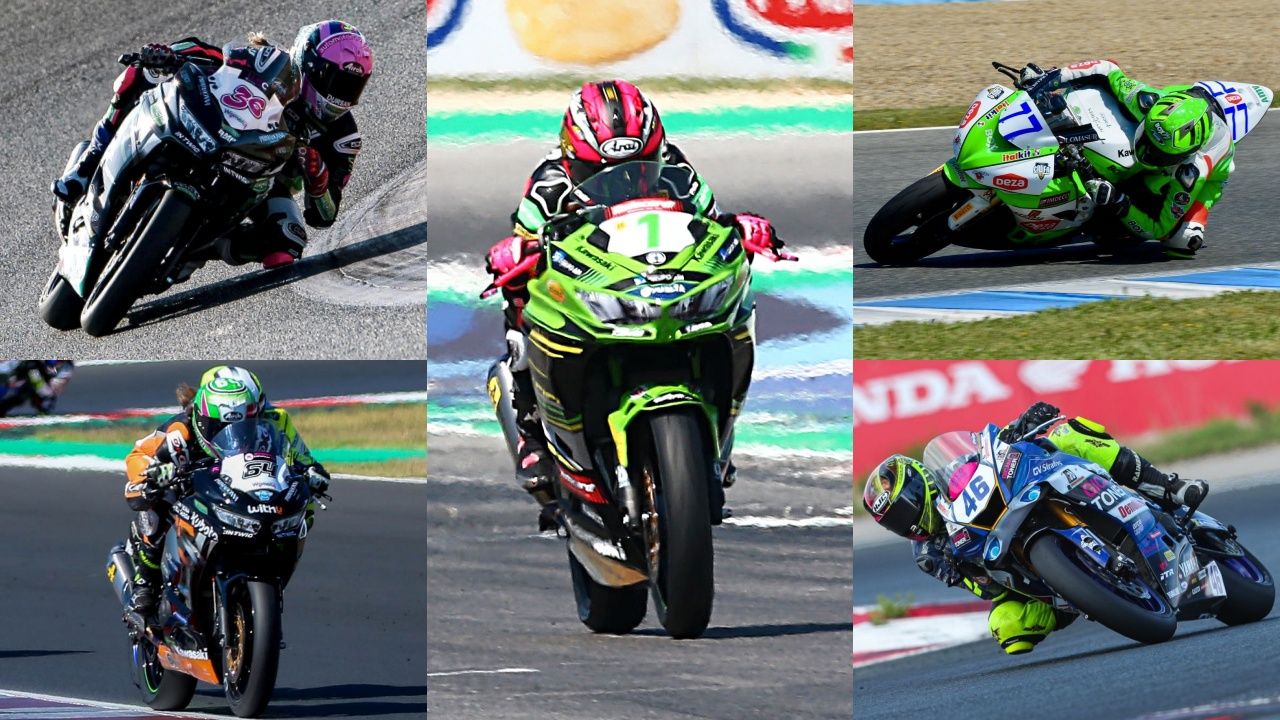 Ana Carrasco, Beatriz Neila, Sara Sánchez, Andrea Sibaja y Pakita Ruiz correrán el Mundial Femenino de Velocidad 2024