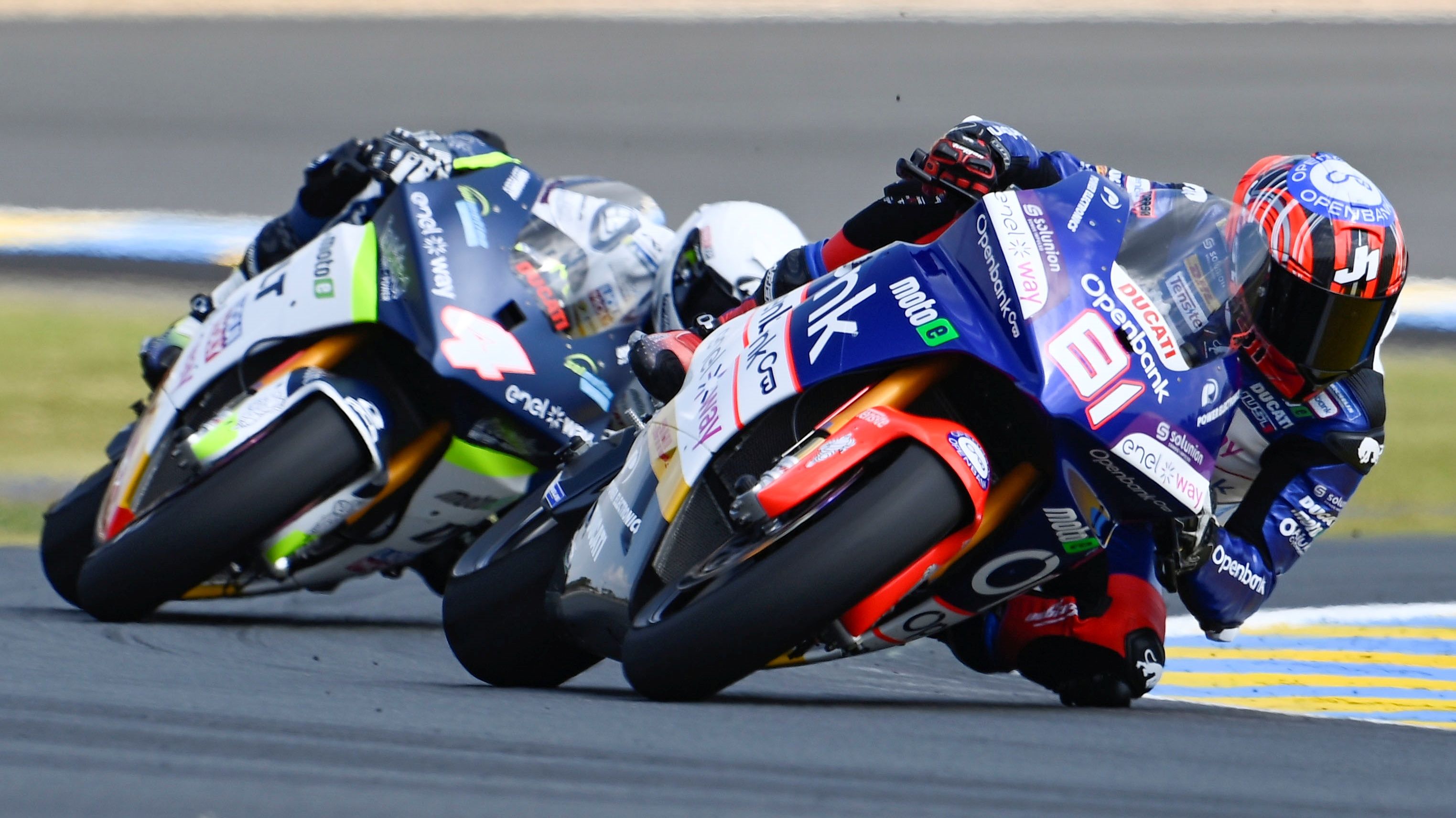 Jordi Torres y Héctor Garzó parten como las grandes promesas españolas en MotoE 2024