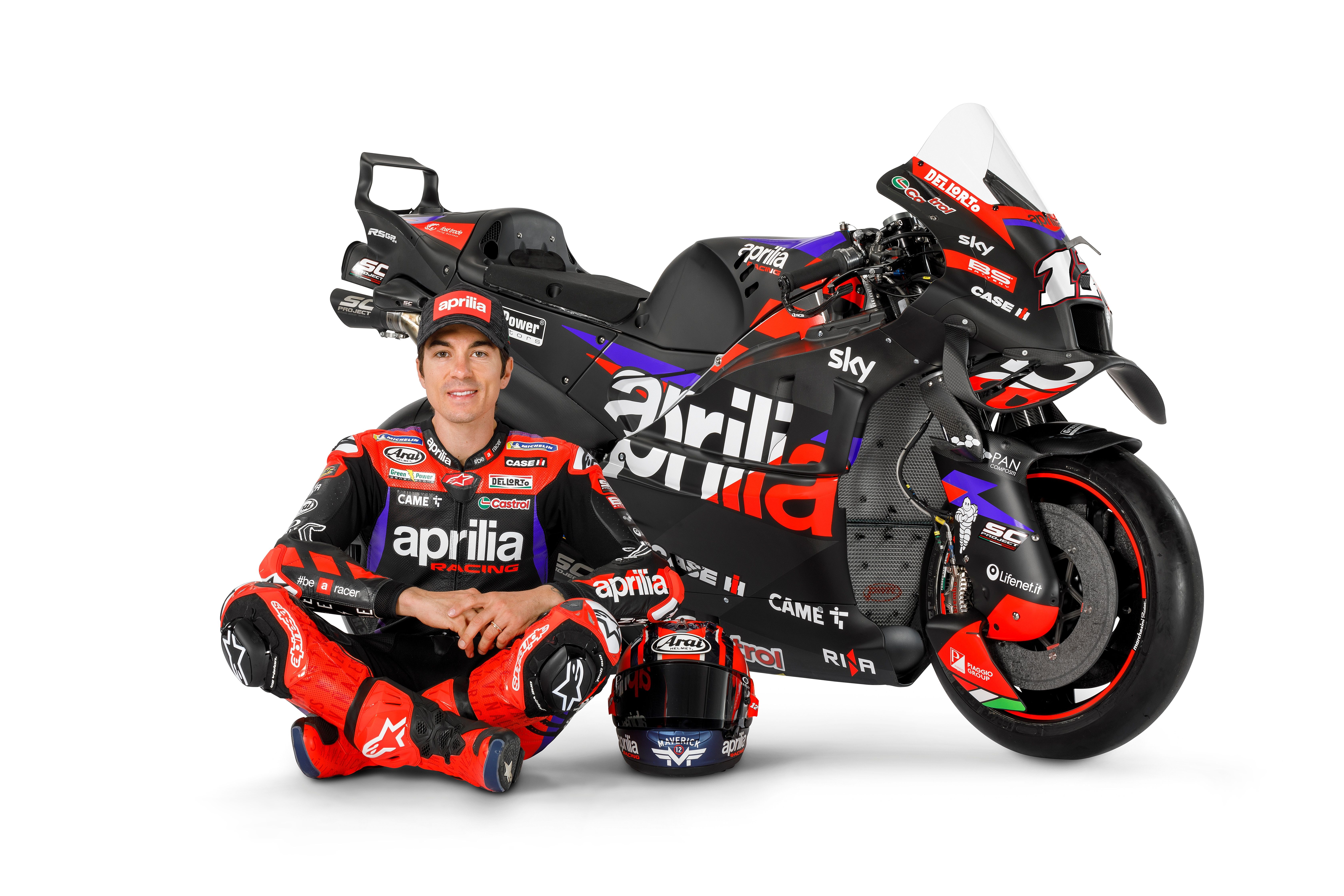 Aprilia RS GP Racing MotoGP 2024 Aleix Espargaró Maverick Viñales 37