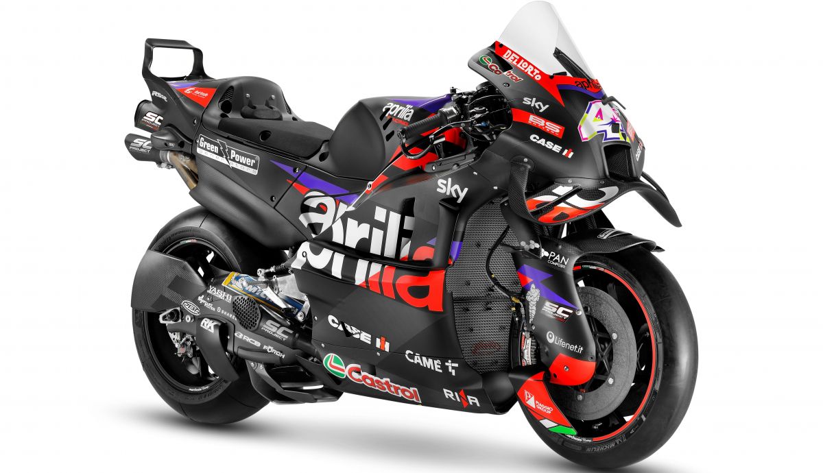 La Aprilia RS GP del Aprilia Racing para MotoGP 2024 La Aprilia RS GP del Aprilia Racing para MotoGP 2024