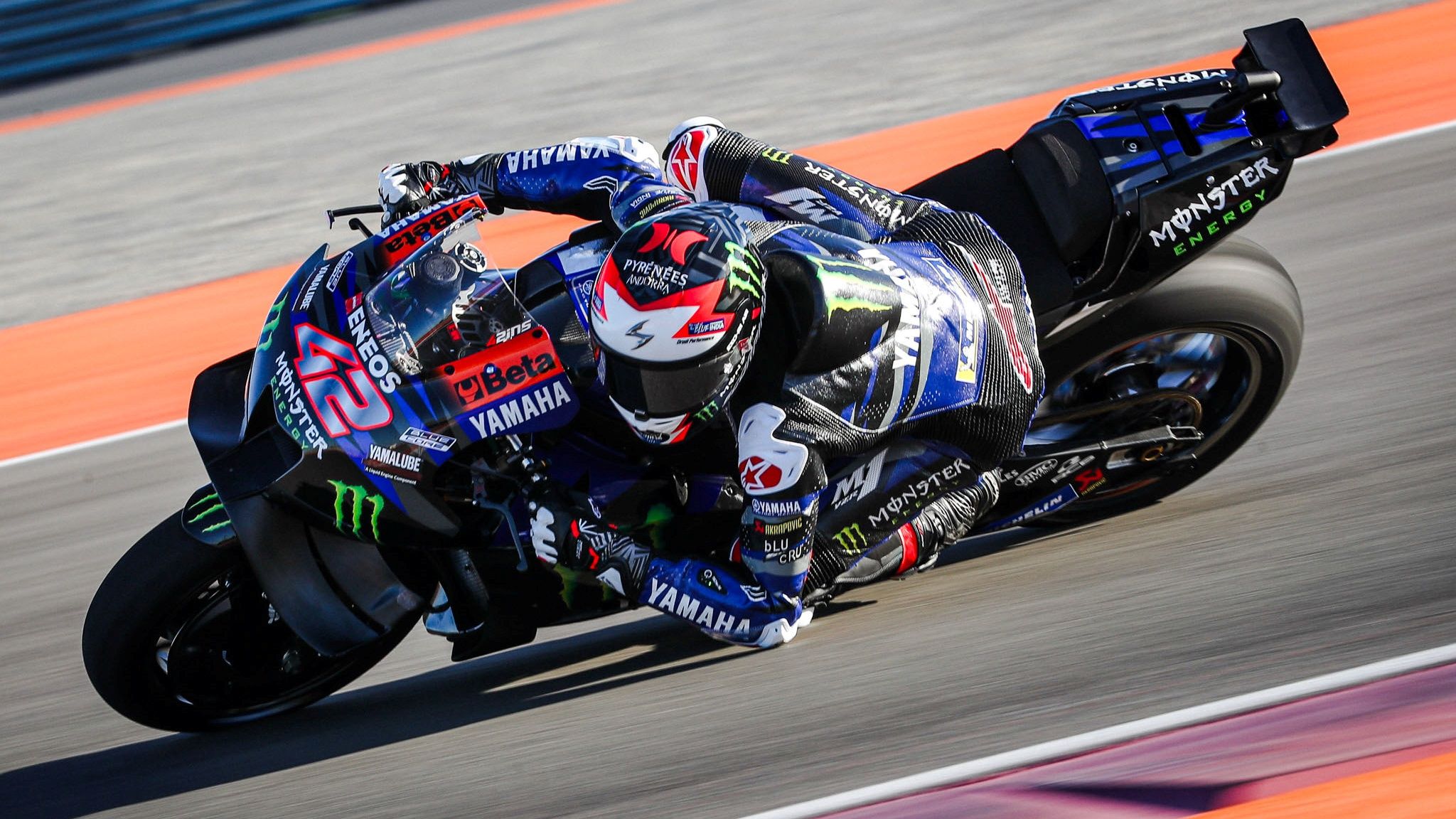 Álex Rins 2, Yamaha YZR M1, Monster Energy Yamaha, Test Qatar MotoGP 2024