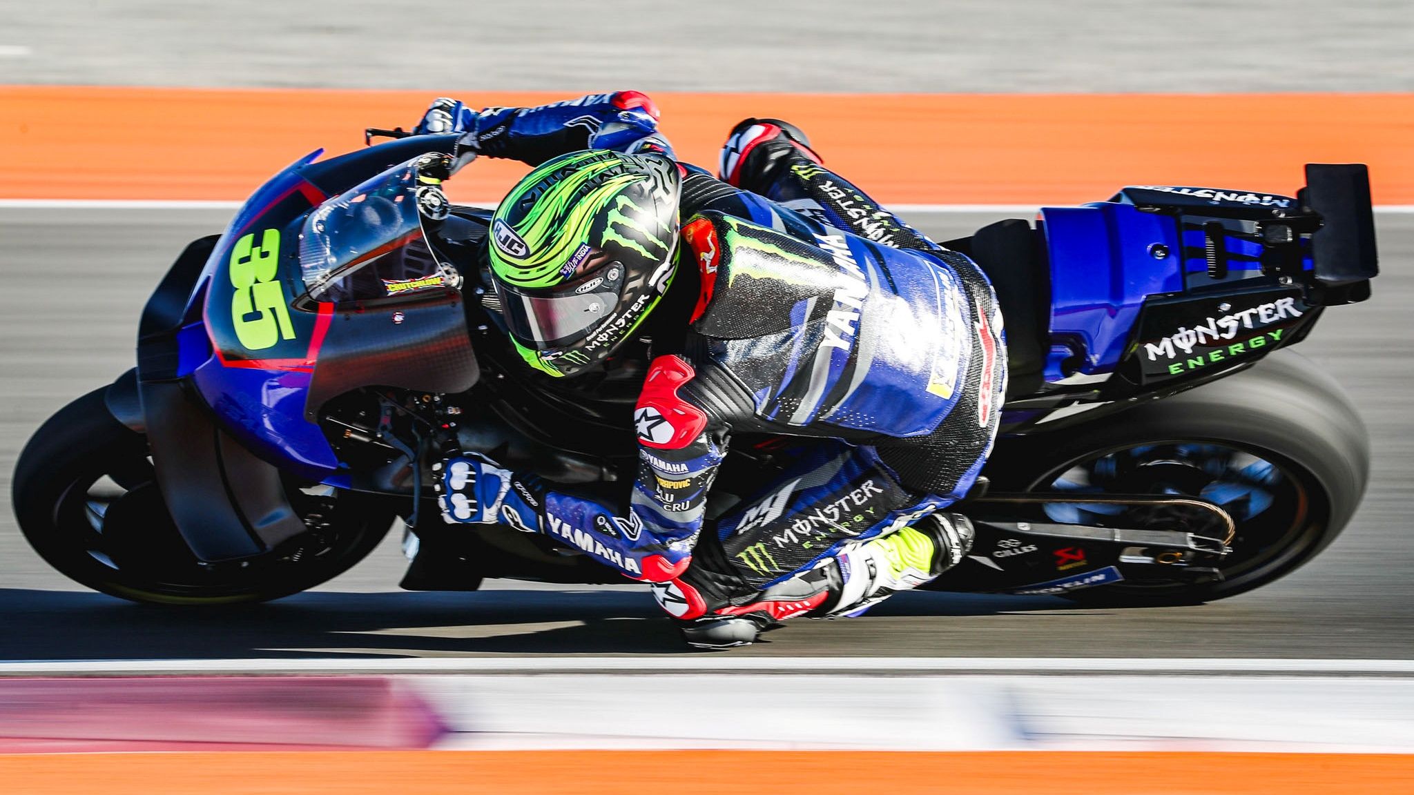 Cal Crutchlow 2, Yamaha YZR M1, Yamaha Factory Racing, Test Qatar MotoGP 2024