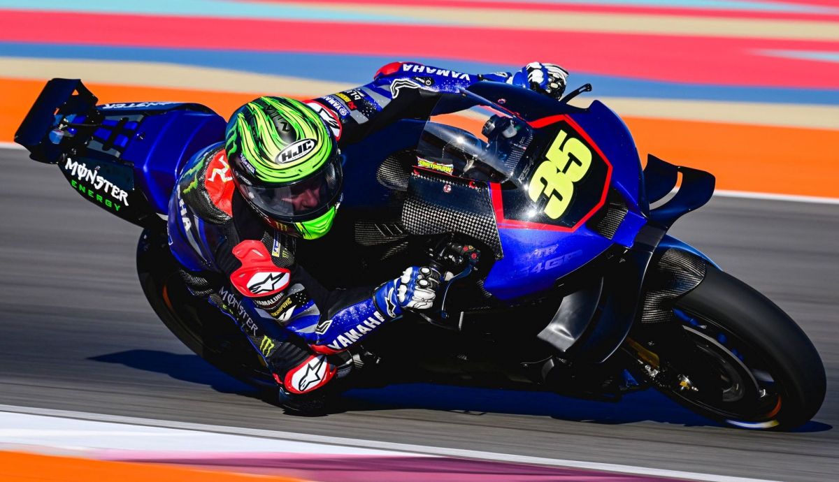 Cal Crutchlow, Yamaha YZR M1, Yamaha Factory Racing, Test Qatar MotoGP 2024 Cal Crutchlow, Yamaha YZR M1, Yamaha Factory Racing, Test Qatar MotoGP 2024