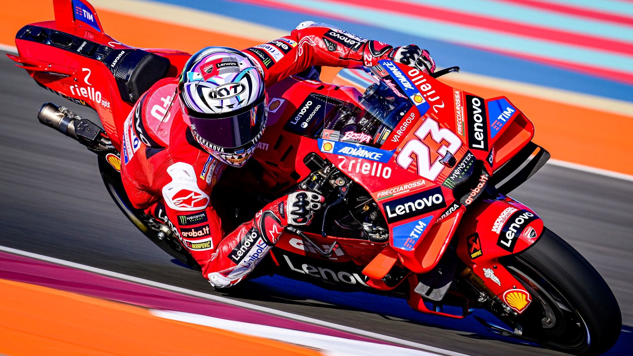 Enea Bastianini, Ducati Desmosedici GP24, Ducati Lenovo Team, Test Qatar MotoGP 2024