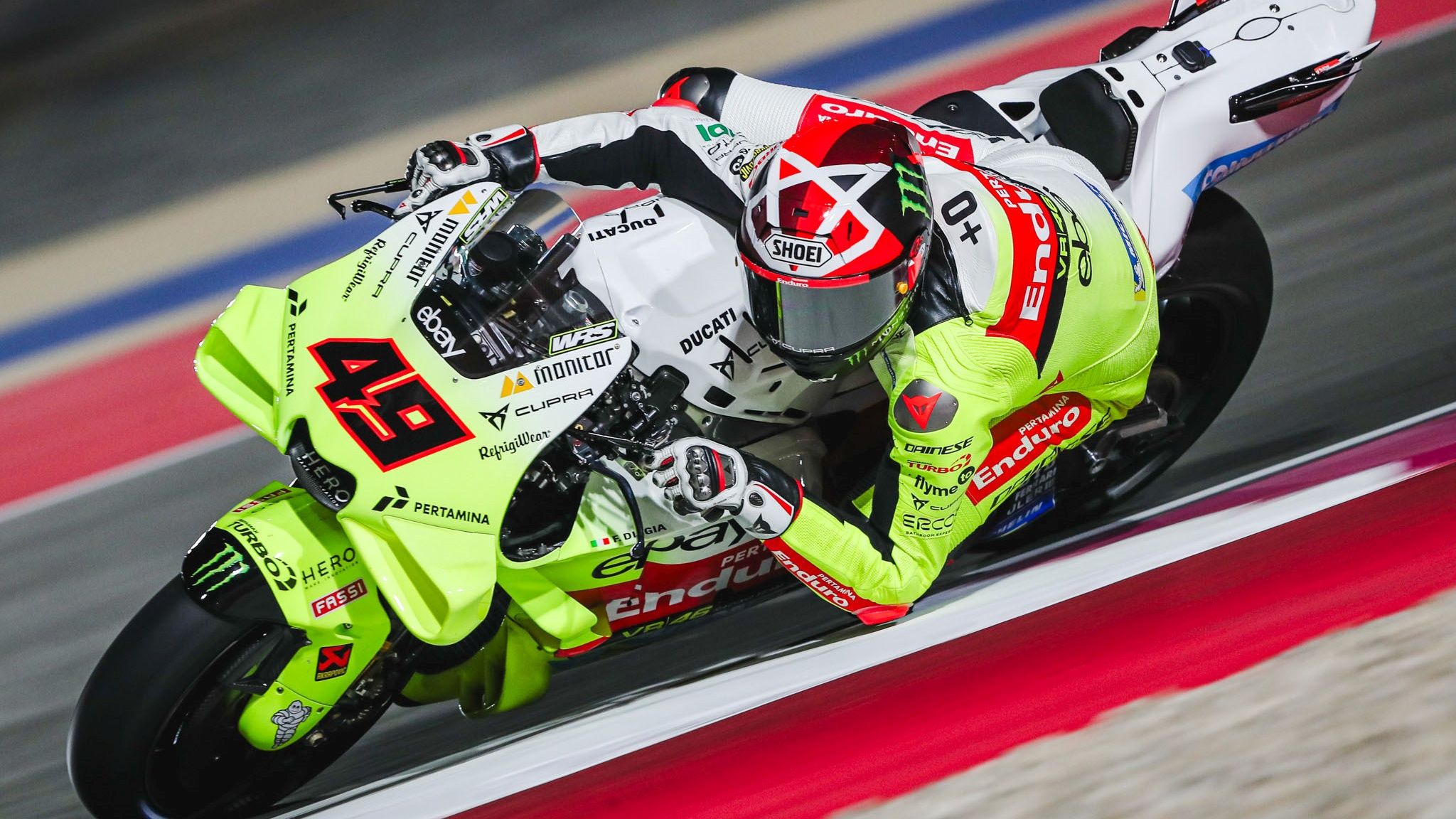 Fabio Di Giannantonio 2, Ducati Desmosedici GP23, Pertamina Enduro VR46 Racing Team, Test Qatar MotoGP 2024