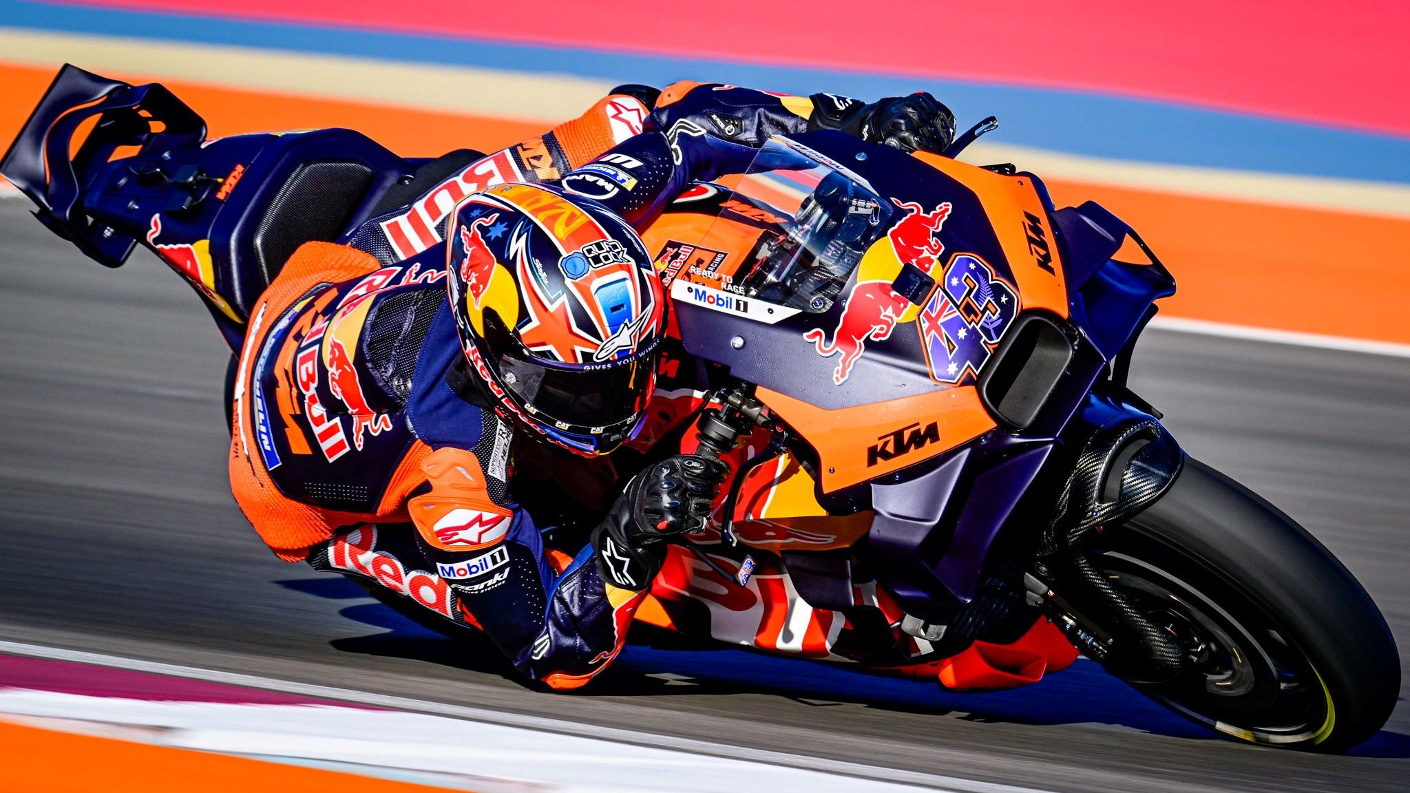 Jack Miller 2, KTM RC16, Red Bull KTM Factory Racing, Test Qatar MotoGP 2024
