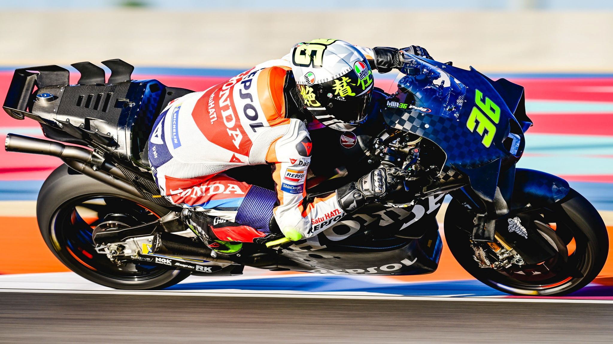 Joan Mir 4, Honda RC213V, Repsol Honda Team, Test Qatar MotoGP 2024