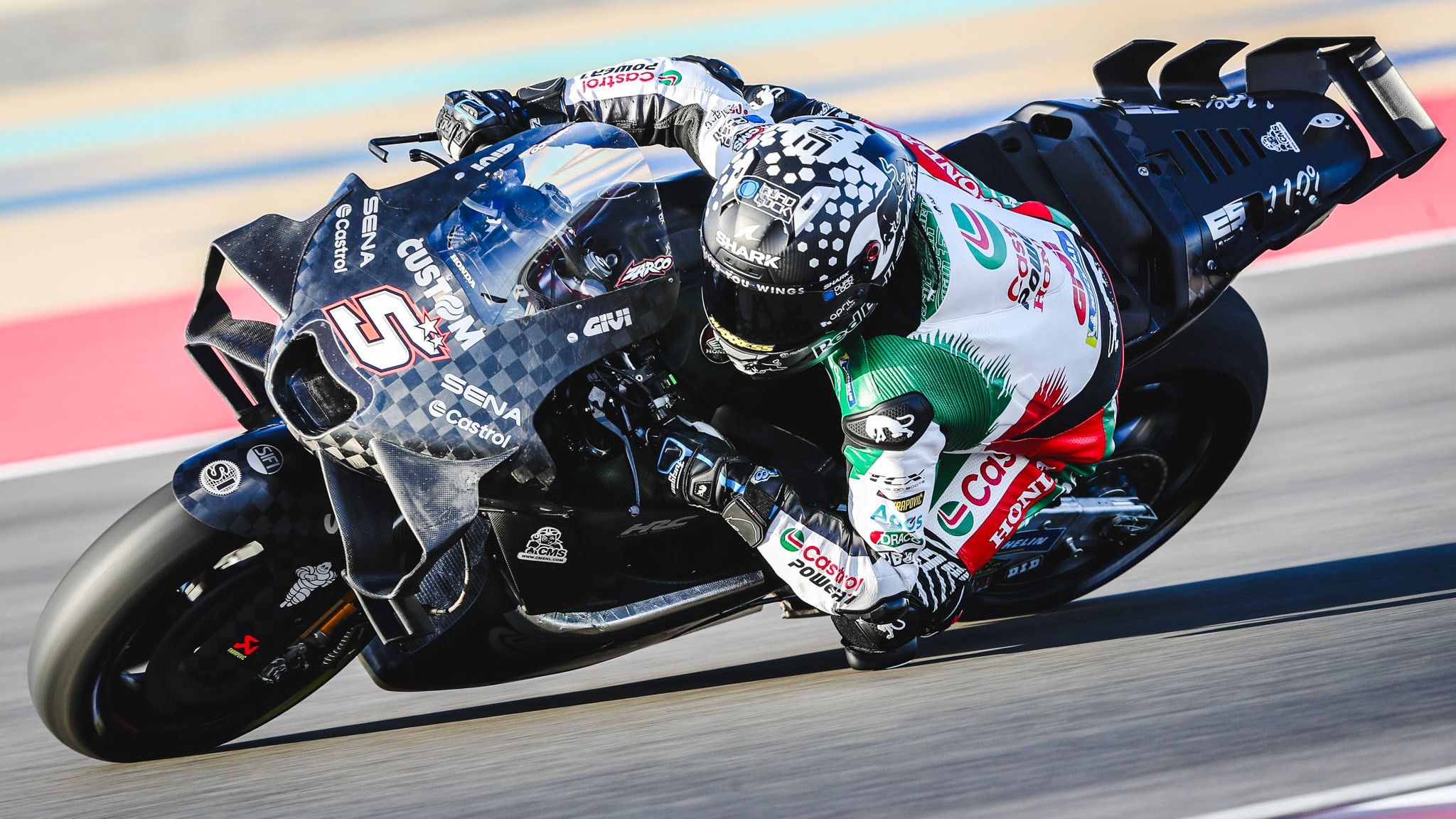 Johann Zarco, Honda RC213V, Castrol LCR Honda, Test Qatar MotoGP 2024