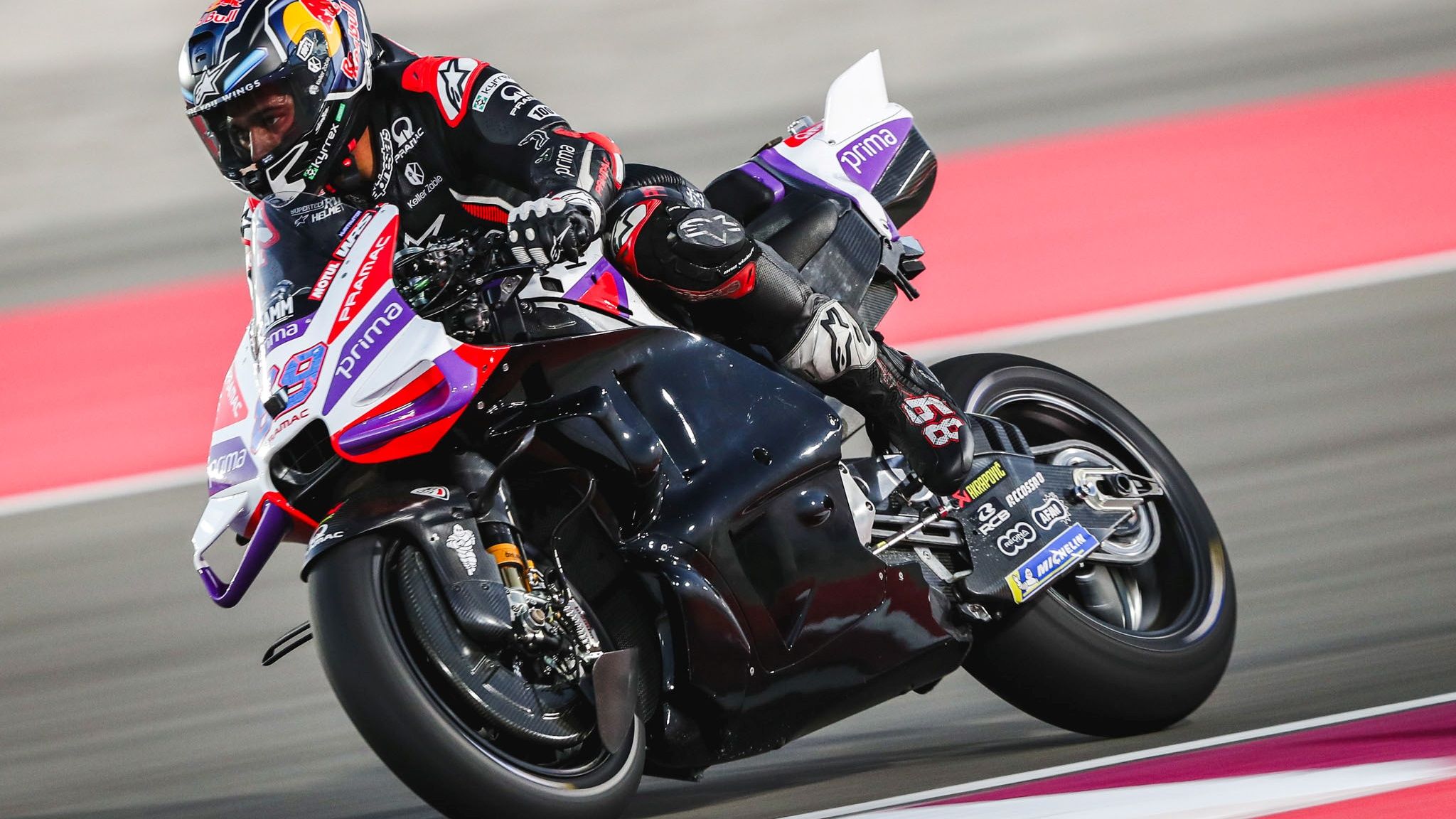 Jorge Martín 2, Ducati Desmosedici GP24, Prima Pramac Racing, Test Qatar MotoGP 2024