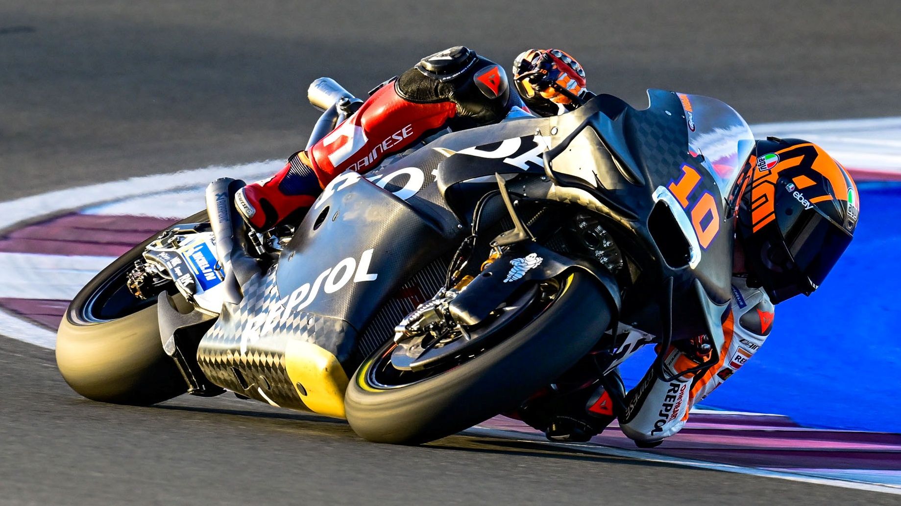 Luca Marini 4, Honda RC213V, Repsol Honda Team, Test Qatar MotoGP 2024