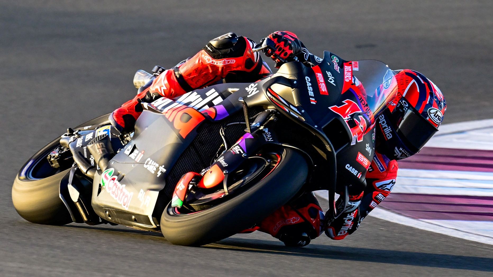 Maverick Viñales 3, Aprilia RS GP, Aprilia Racing, Test Qatar MotoGP 2024