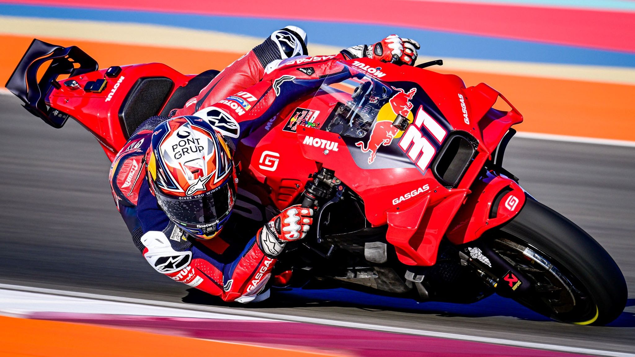 Pedro Acosta 5, KTM RC16, Red Bull GasGas Tech3, Test Qatar MotoGP 2024