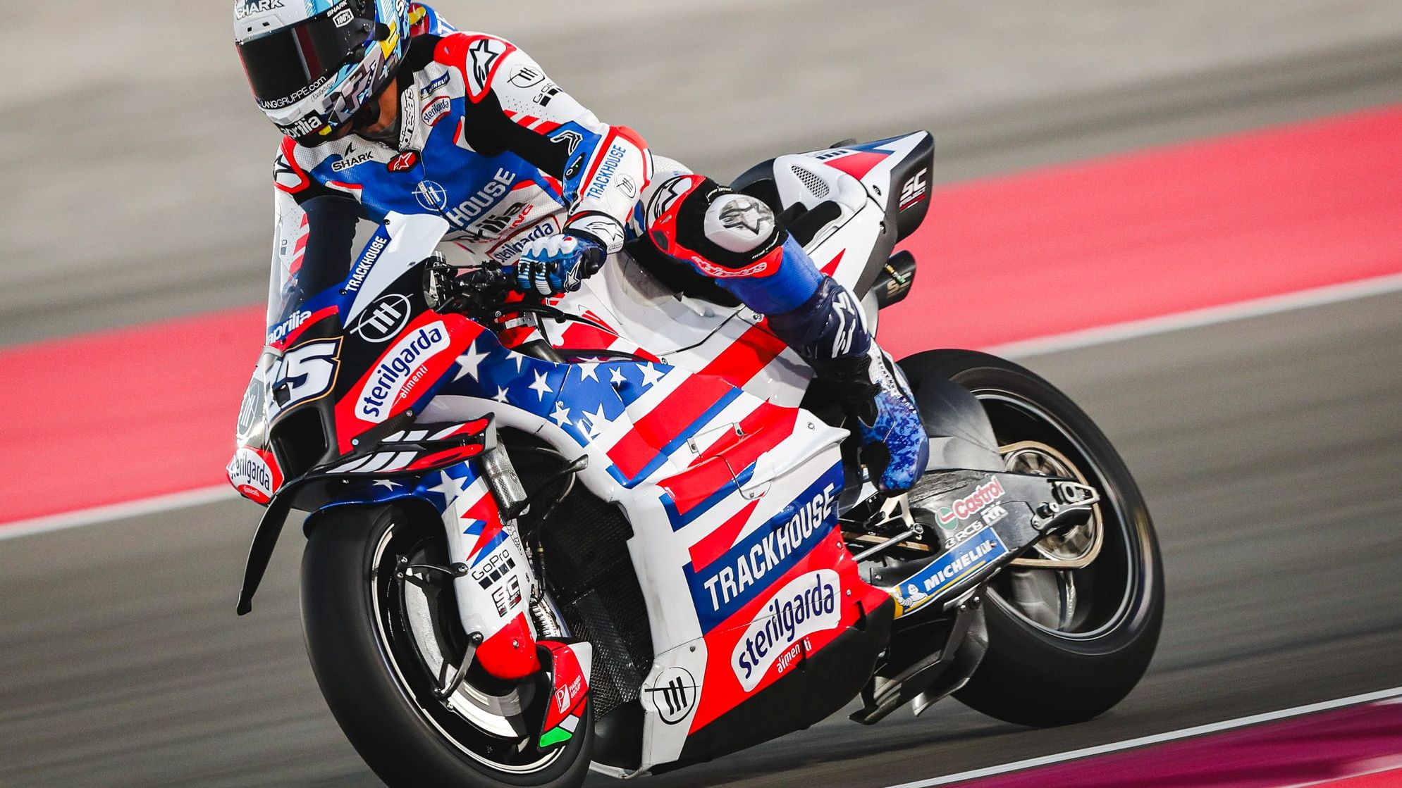 Raúl Fernández 2, Aprilia RS GP, Trackhouse Racing, Test Qatar MotoGP 2024