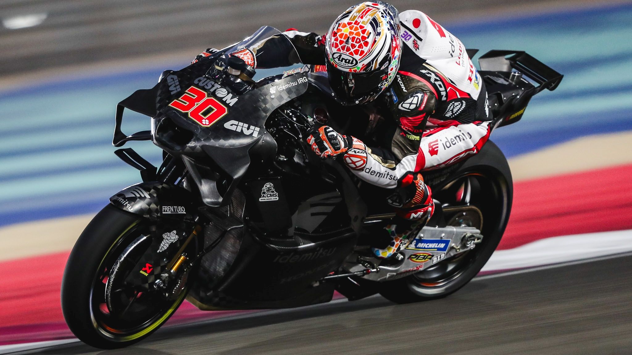 Takaaki Nakagami, Honda RC213V, Idemitsu LCR Honda, Test Qatar MotoGP 2024