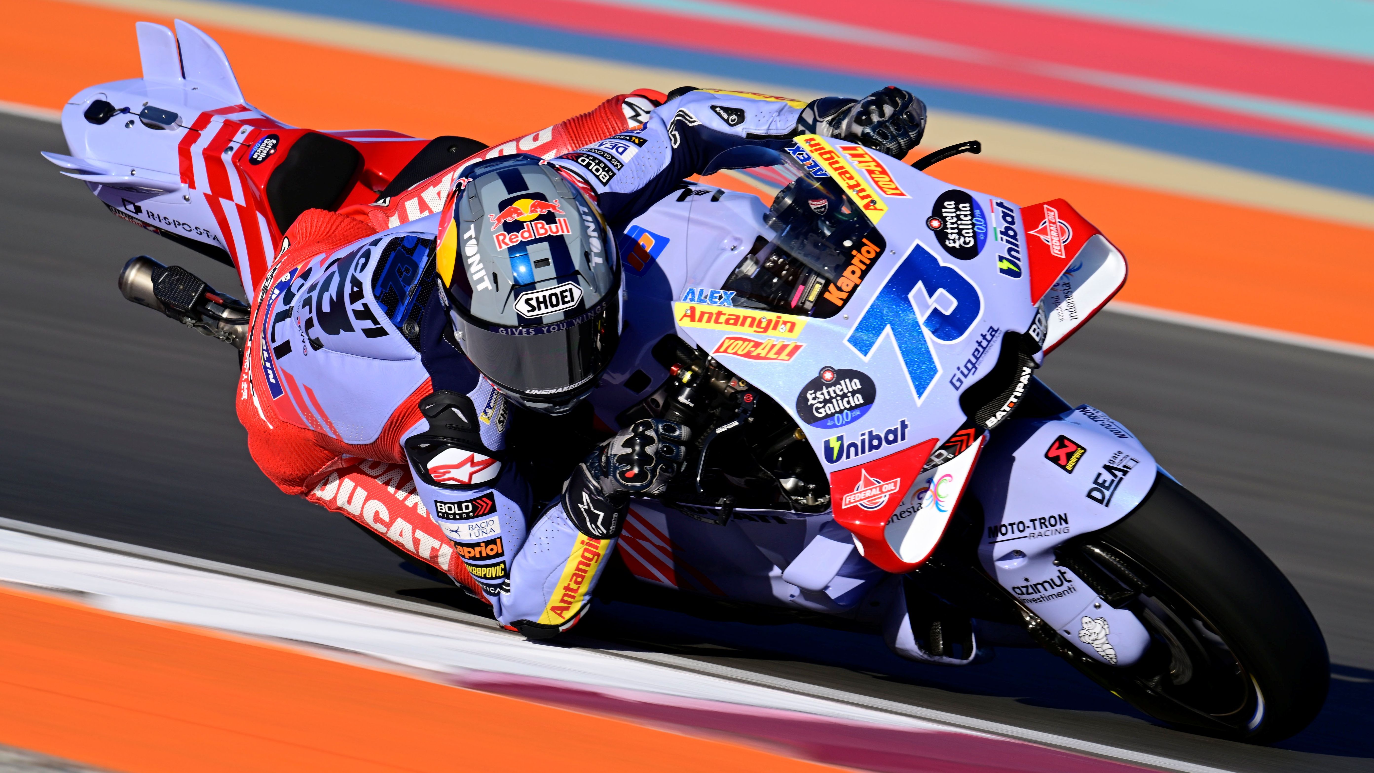 Álex Márquez 5, Ducati Desmosedici GP23, Gresini Racing, Test Qatar MotoGP 2024
