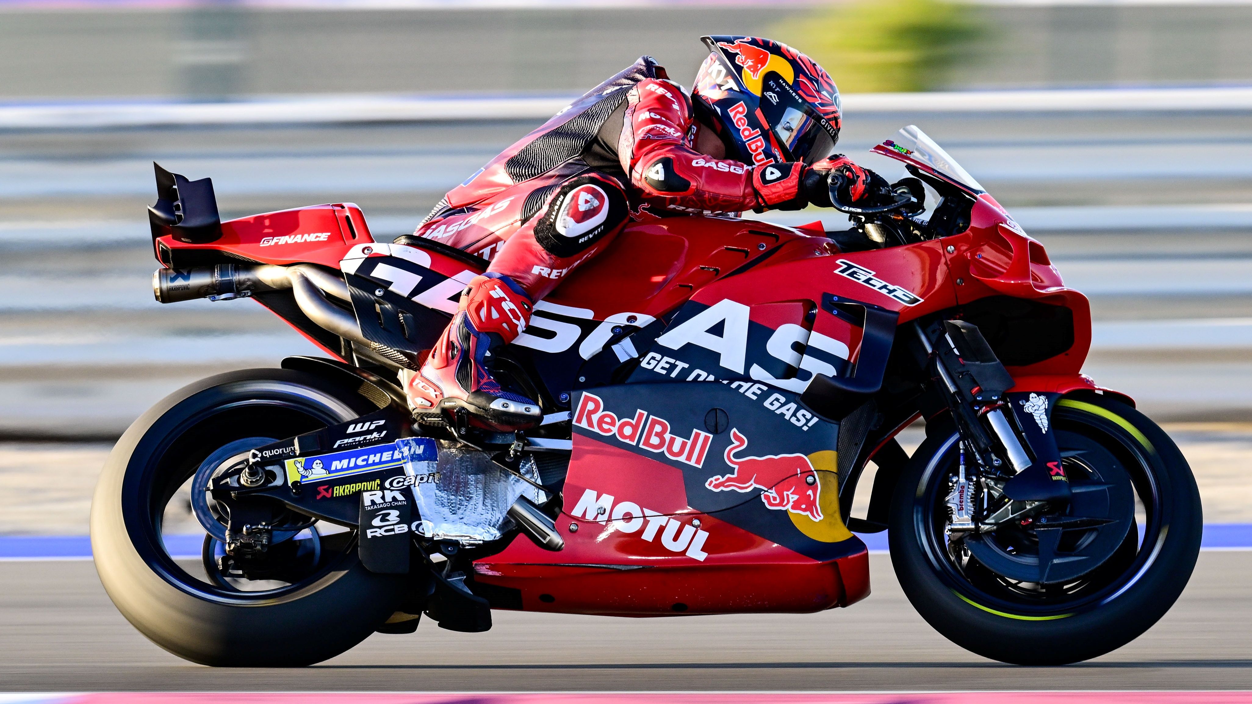 Augusto Fernández 5, KTM RC16, Red Bull GasGas Tech3, Test Qatar MotoGP 2024