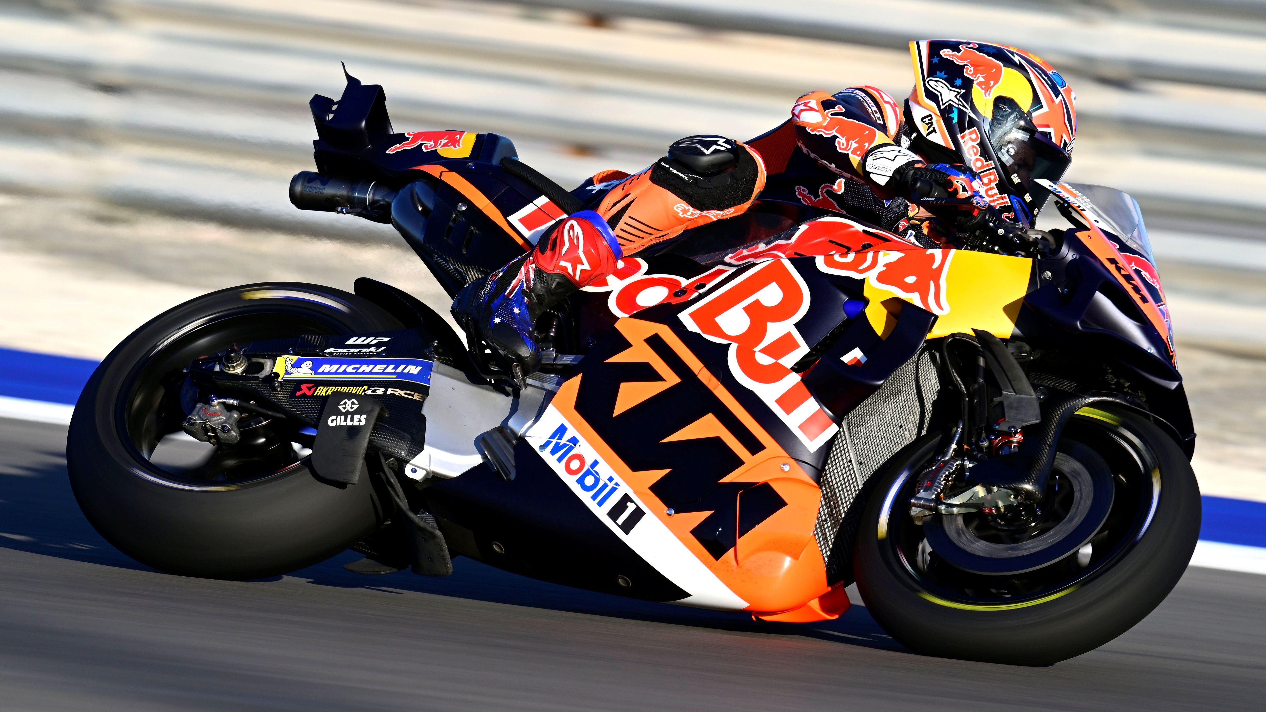 Jack Miller 5, KTM RC16, Red Bull KTM Factory Racing, Test Qatar MotoGP 2024