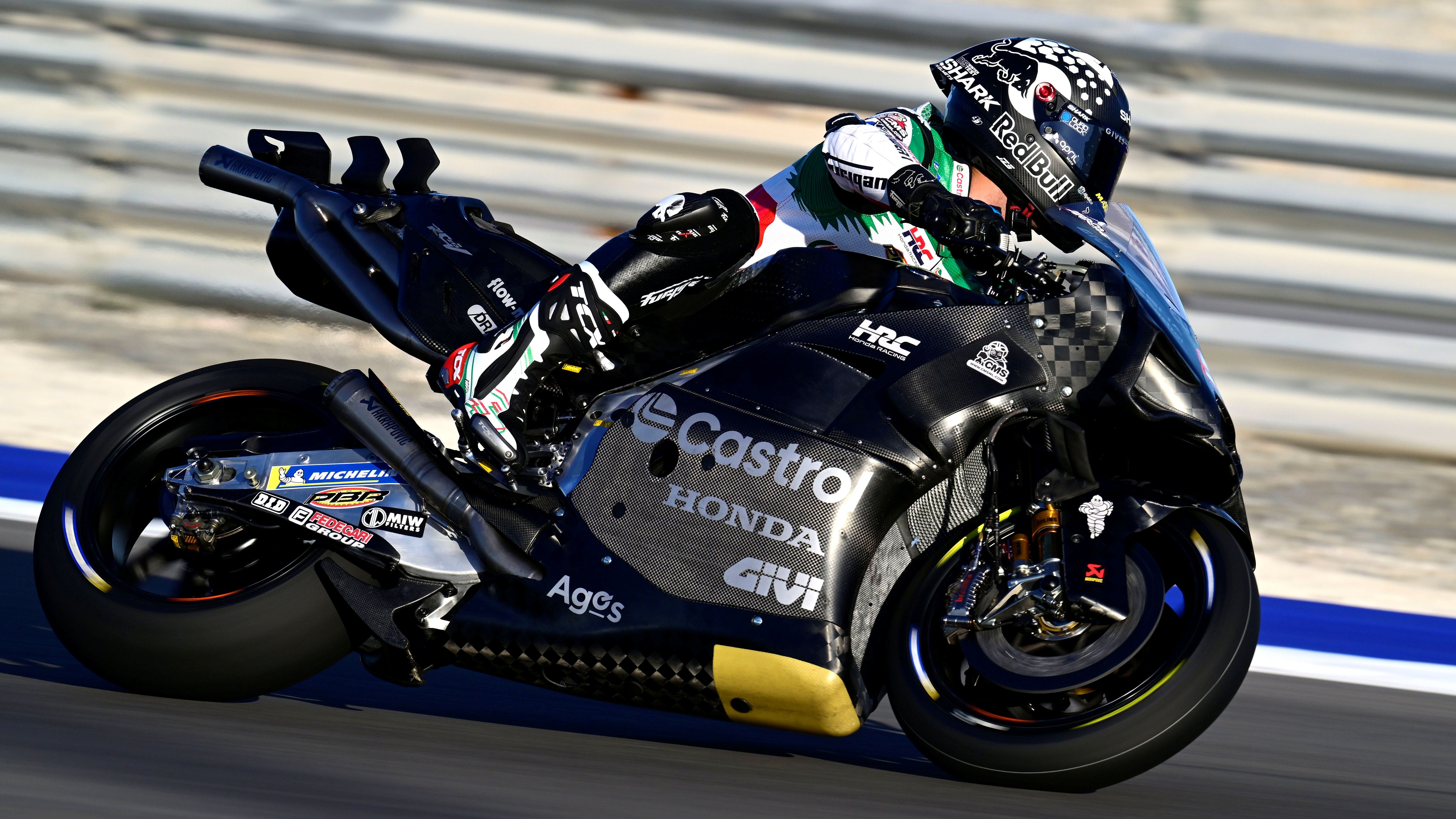 Johann Zarco 3, Honda RC213V, Castrol LCR Honda, Test Qatar MotoGP 2024