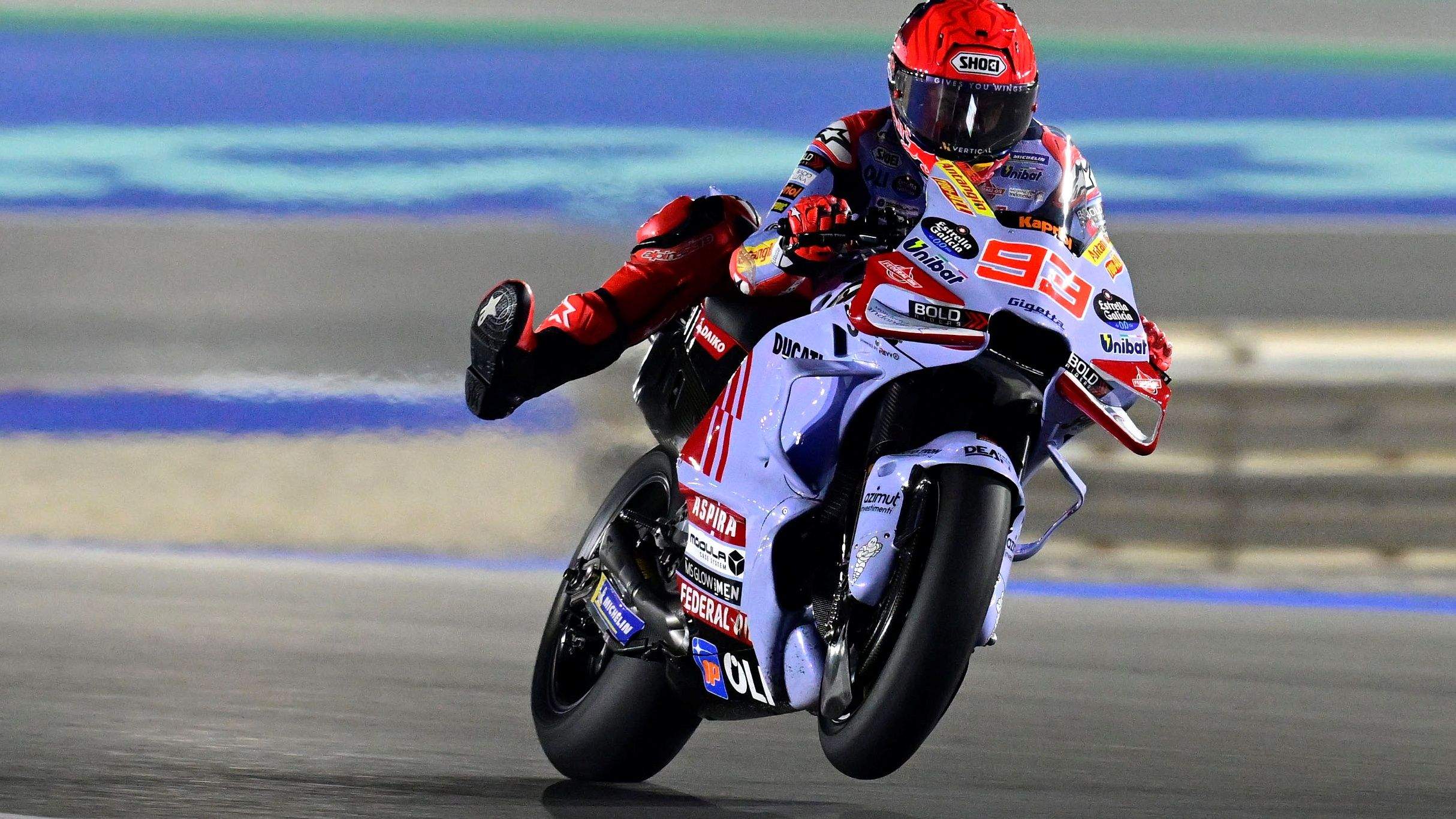 Marc Márquez ha progresado con la Ducati en el test de Qatar