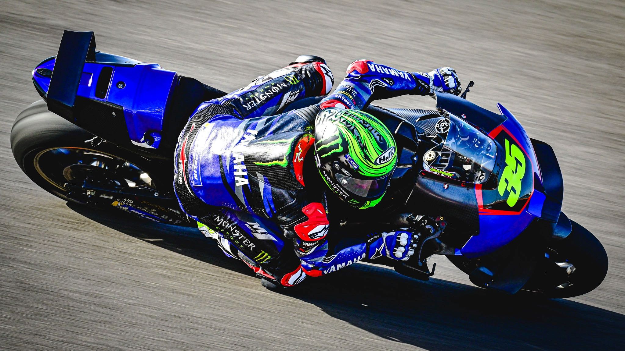 Cal Crutchlow 3, Yamaha YZR M1, Yamaha Factory Racing, Test Qatar MotoGP 2024