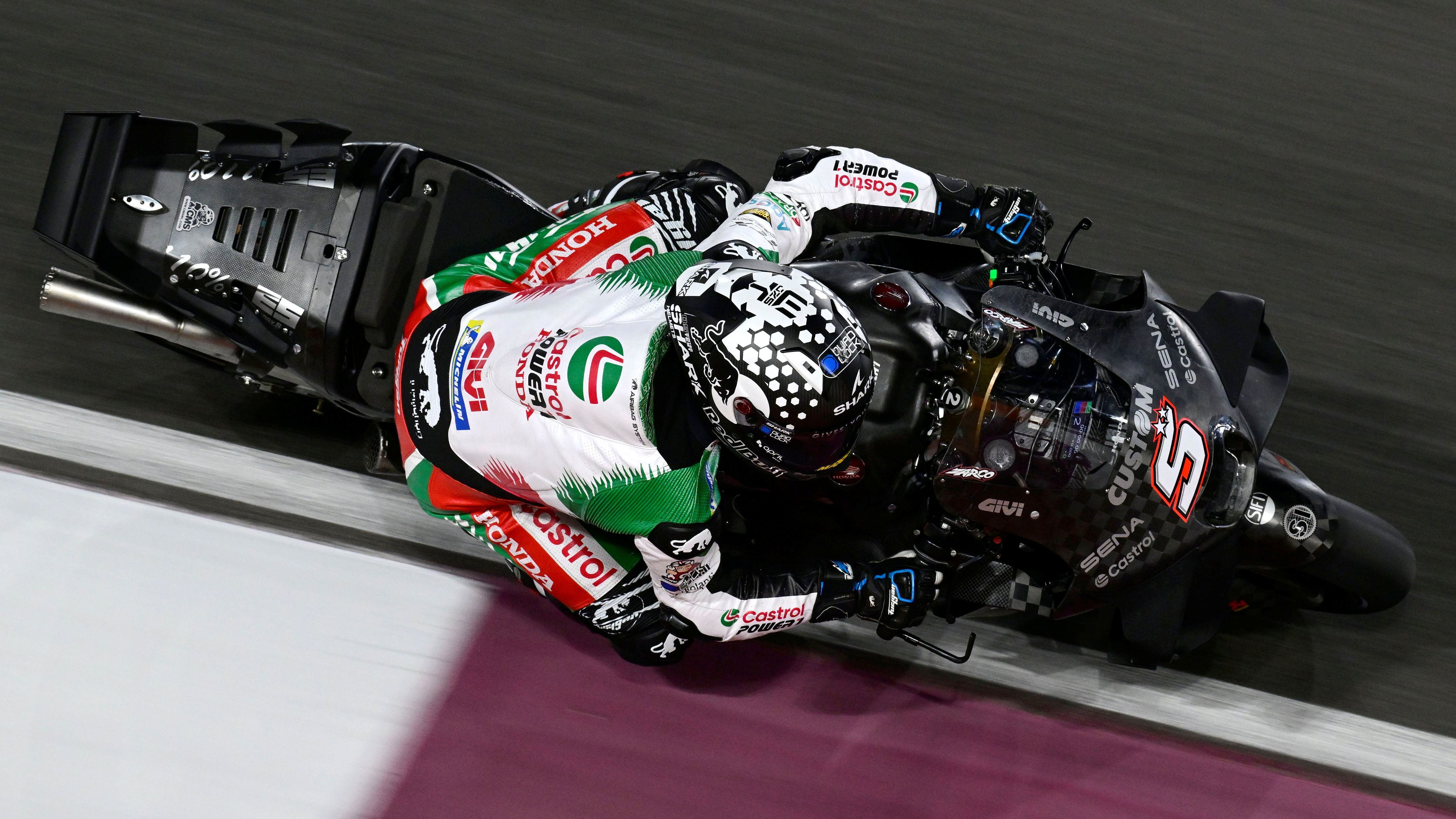 Johann Zarco 4, Honda RC213V, Castrol LCR Honda, Test Qatar MotoGP 2024