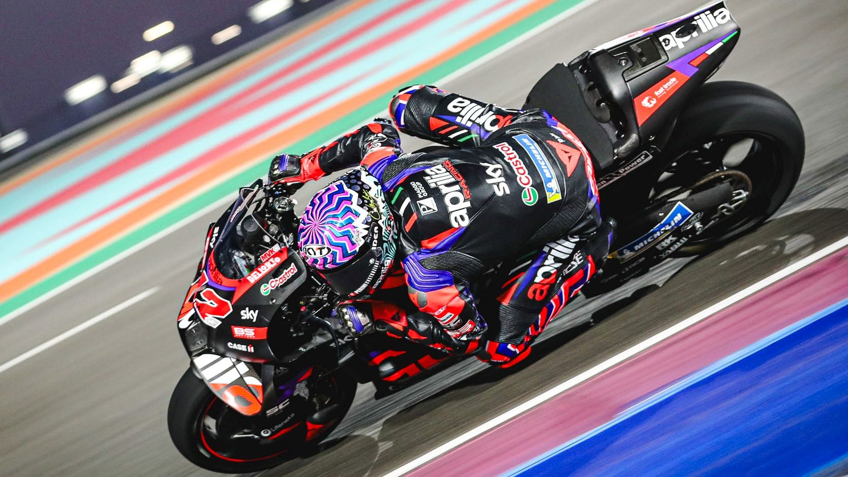 Lorenzo Savadori, Aprilia RS GP, Aprilia Racing, Test Qatar MotoGP 2024