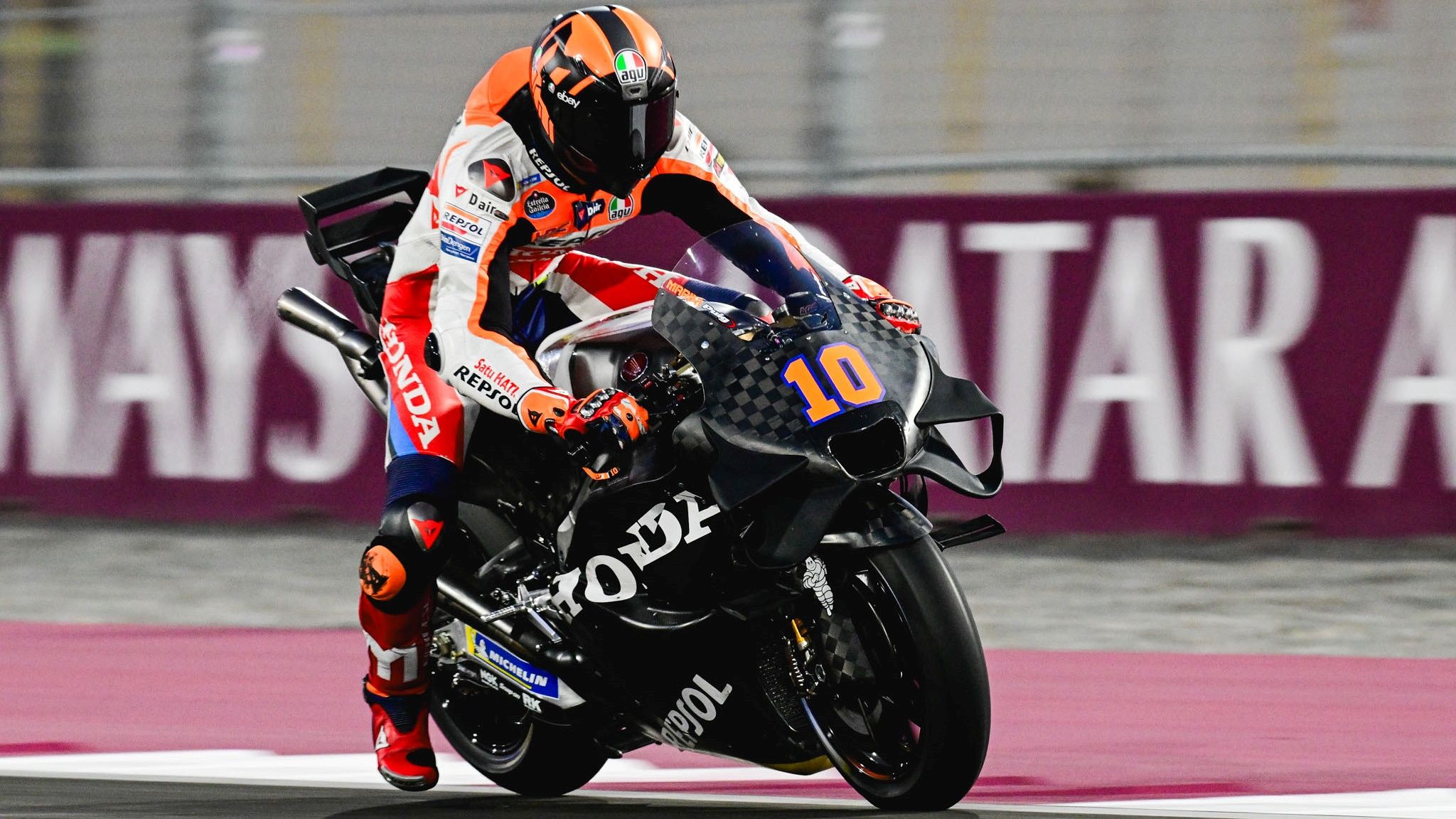 Luca Marini 5, Honda RC213V, Repsol Honda Team, Test Qatar MotoGP 2024