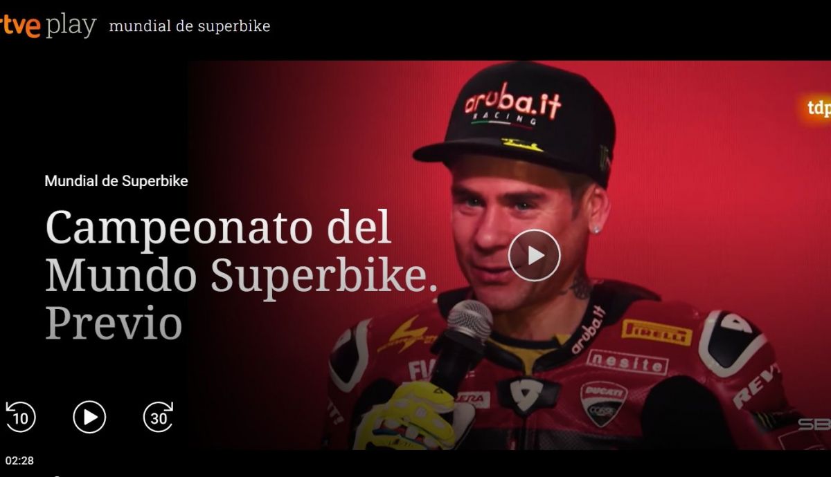 Teledeporte seguirá emitiendo el Mundial de Superbike en 2024