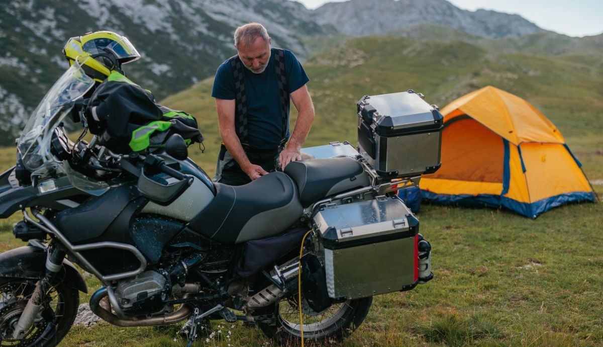 Portaequipajes de moto